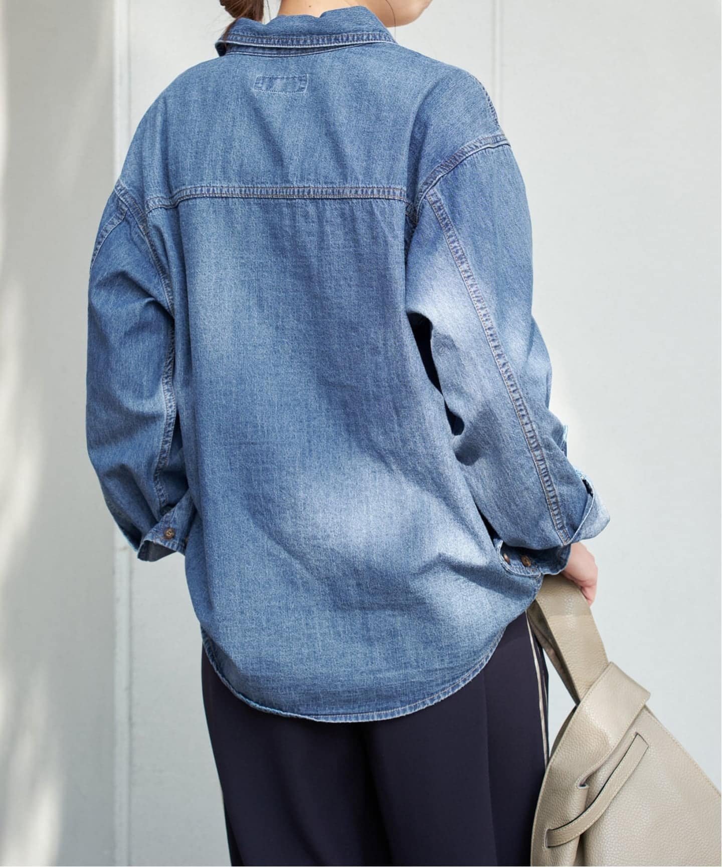 Spick & Span｜《追加2》ライトオンスデニムシャツ | Rakuten Fashion