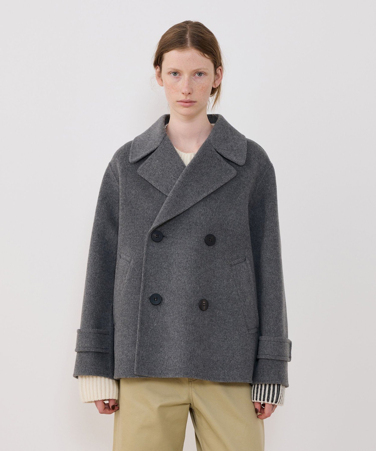 TOMORROWLAND｜ウールカシミヤダブルフェイス Pコート | Rakuten