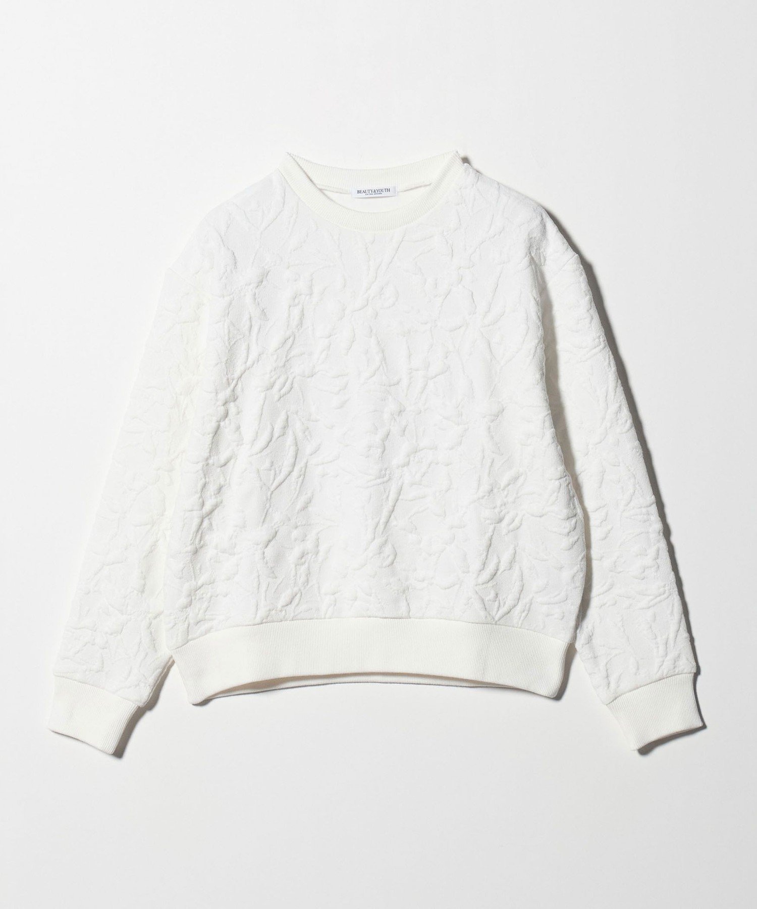 BEAUTY&YOUTH UNITED ARROWS｜ボタニカルジャガード プルオーバー