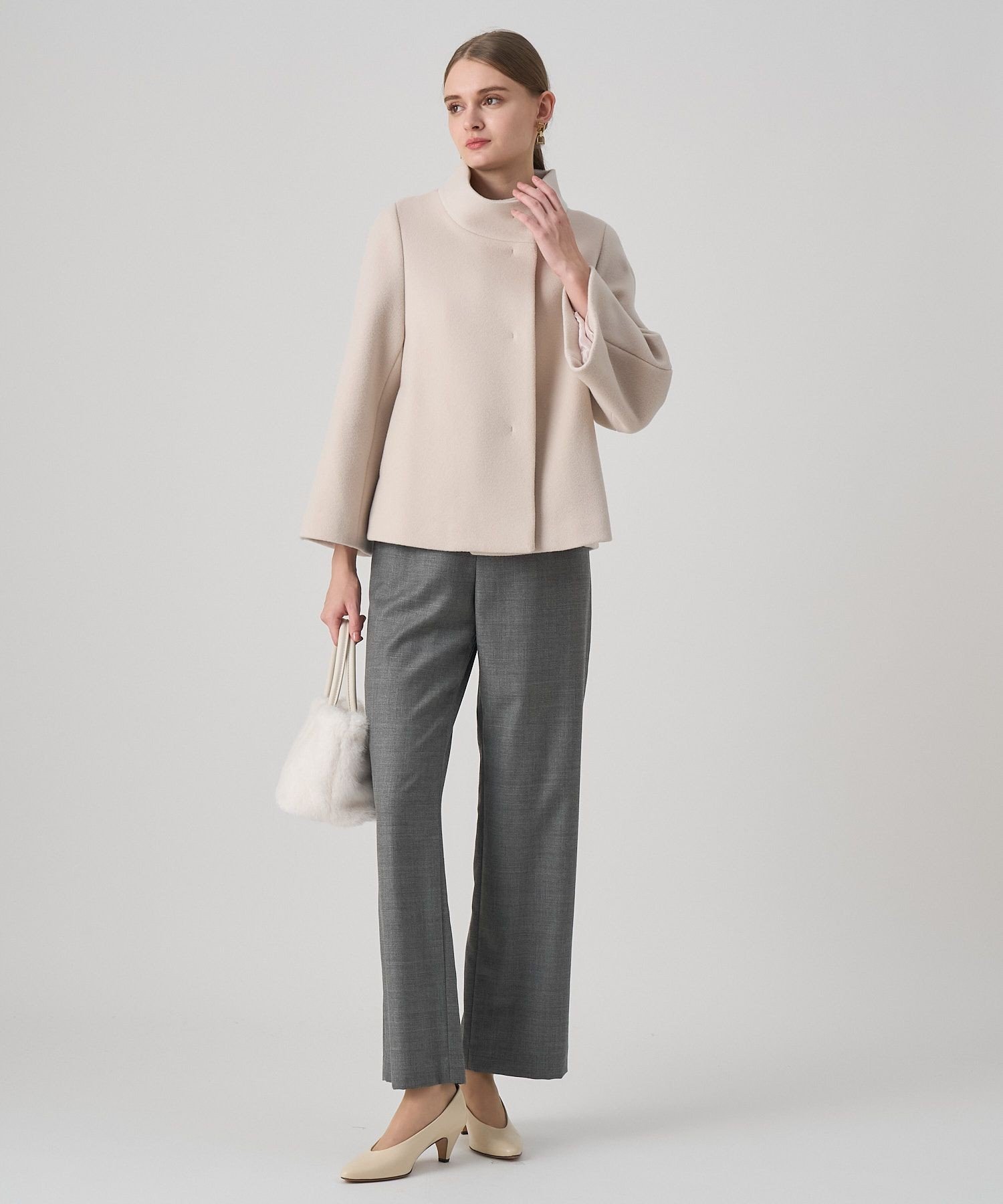 ANAYI｜ウールビーバーショートコート | Rakuten Fashion(楽天