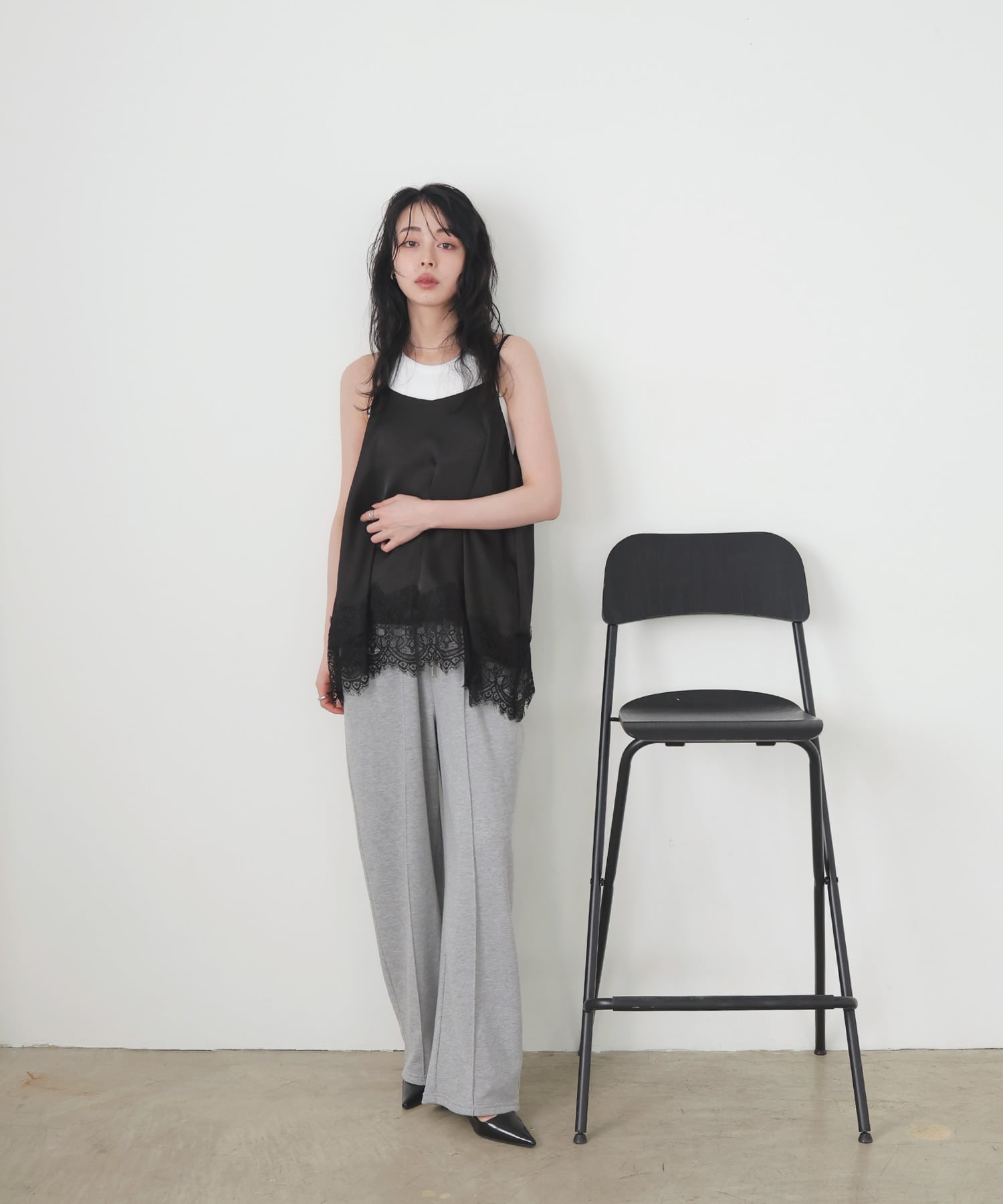 LIAN｜レースサテンキャミ | Rakuten Fashion(楽天ファッション／旧