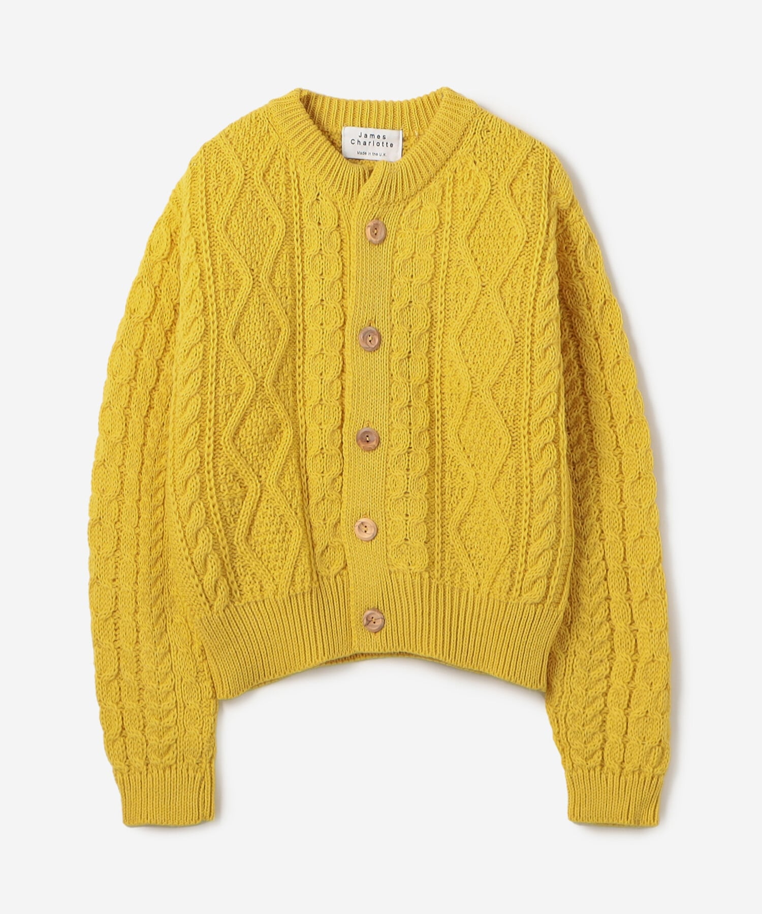 Bshop｜James Charlotte | ウール アランニットカーディガン WOMEN