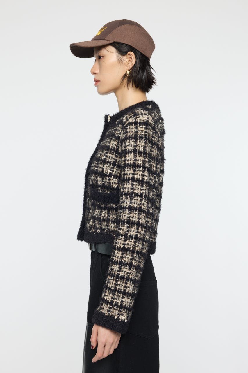 moussy｜COMPACT KNIT TWEED ジャケット | Rakuten Fashion(楽天