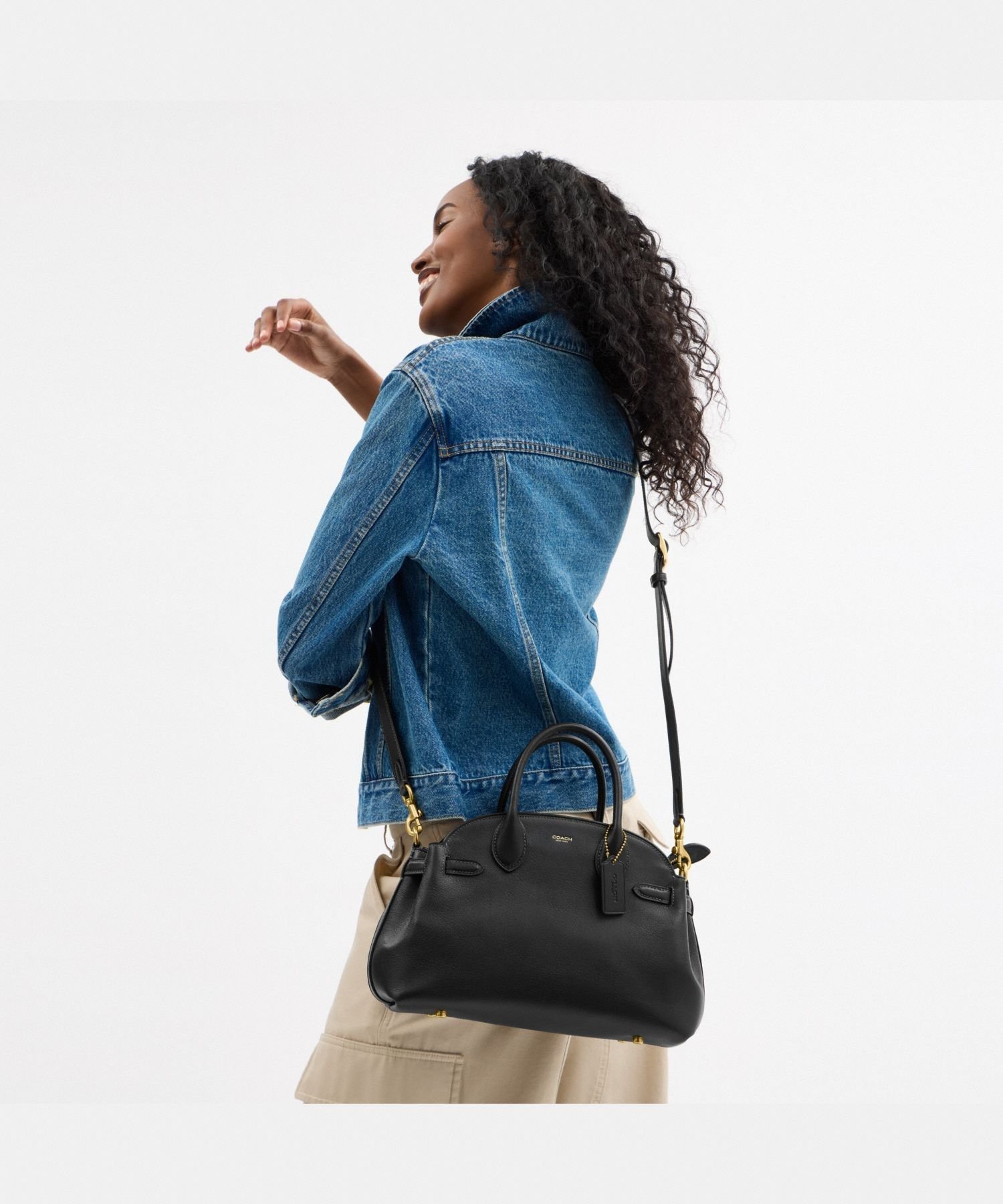 COACH｜【公式】ソフト エンパイア キャリーオール バッグ 28