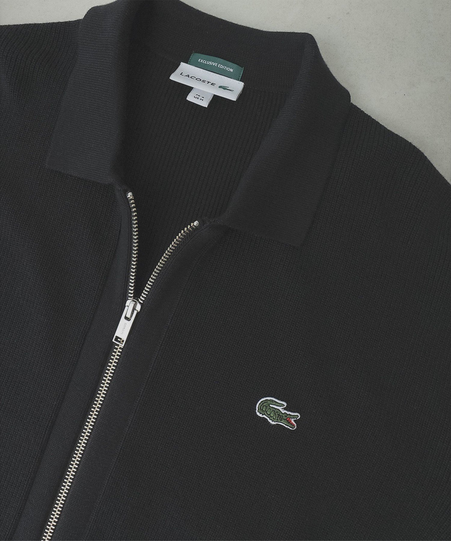 BEAMS OUTLET｜LACOSTE / 別注 ニット ジップ カーディガン | Rakuten