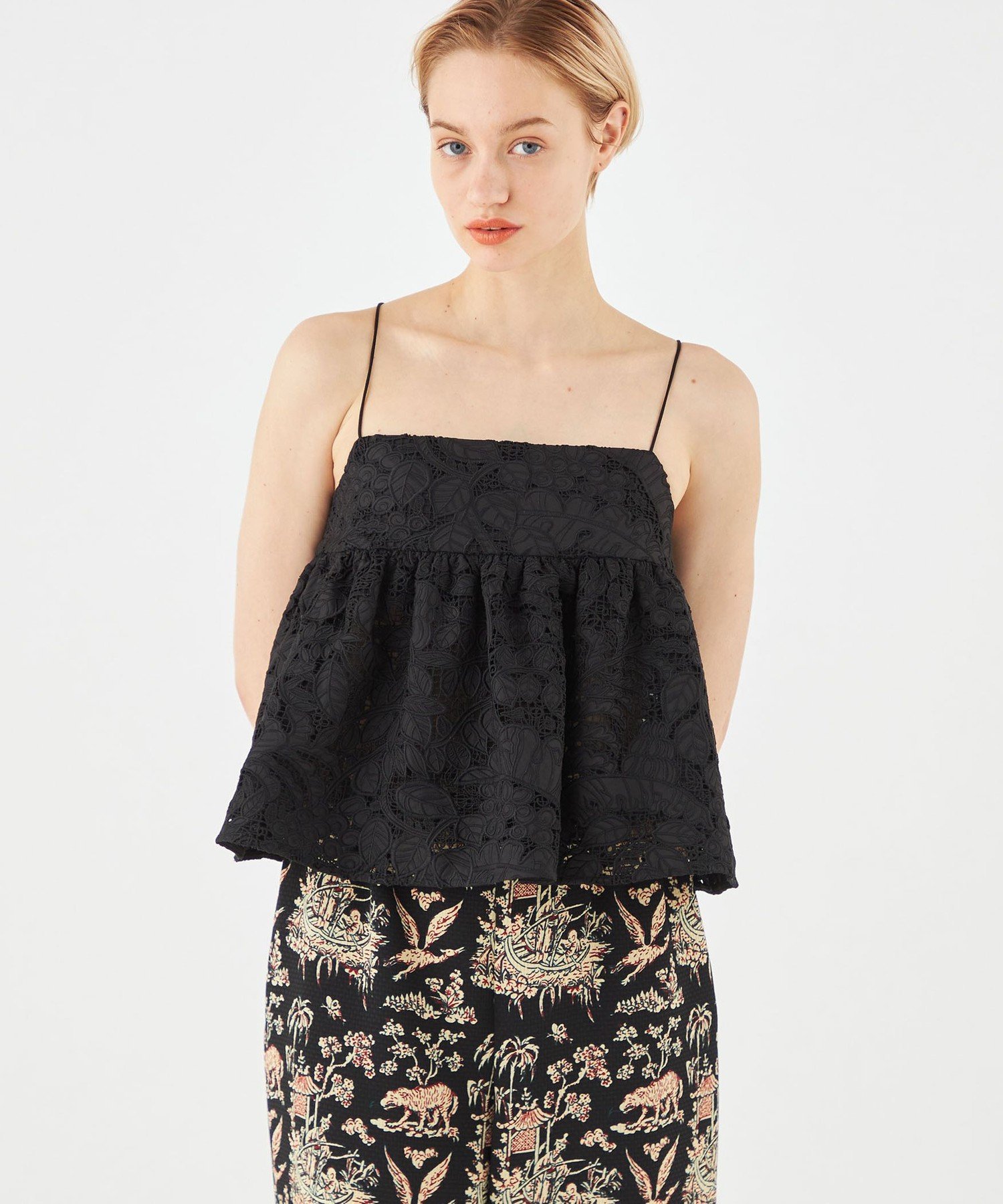 TOMORROWLAND｜コットンエンブロイダリー キャミソール | Rakuten