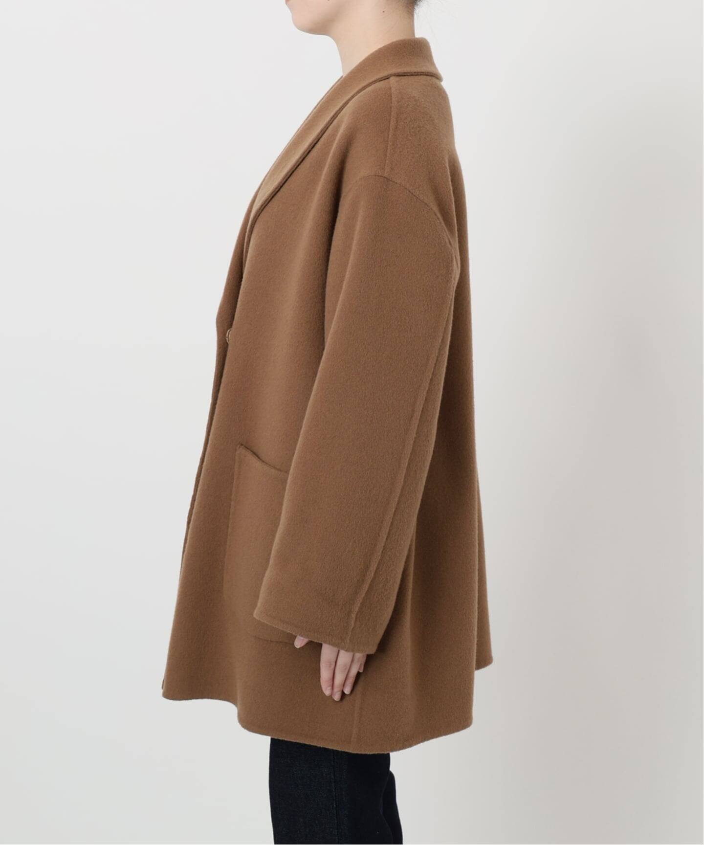 SLOBE IENA｜SUPER140 ダブルフェイスベルテッドコート | Rakuten