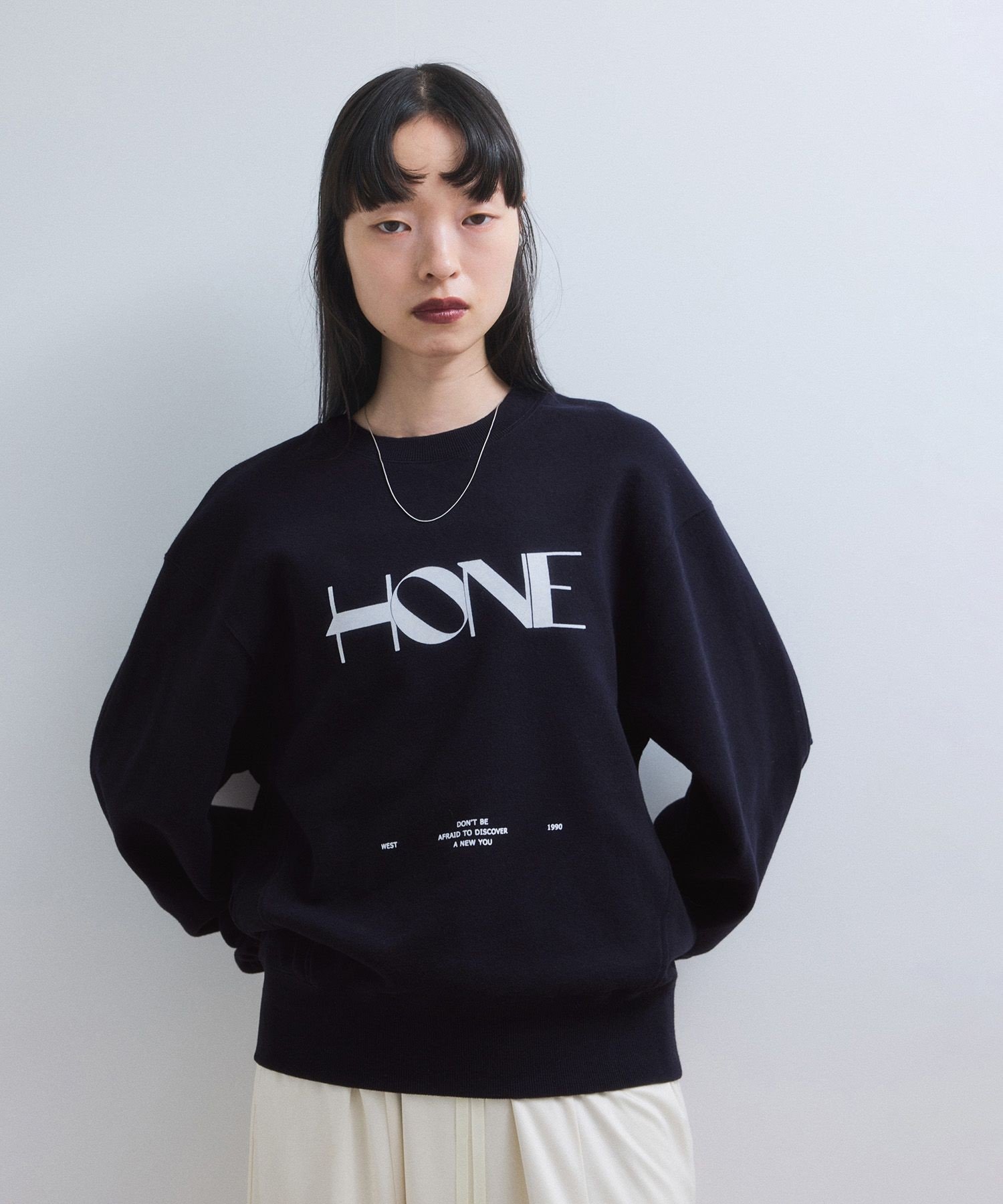 ADAM ET ROPE'｜【WEB限定】フロッキーロゴスウェット | Rakuten