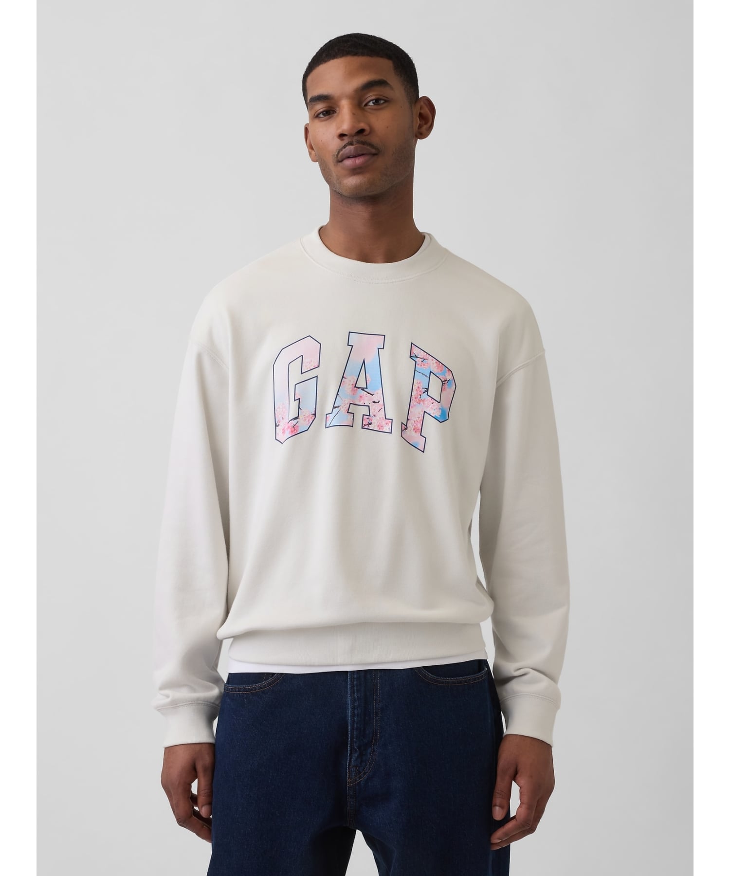 GAP｜(U)ヴィンテージソフト フレンチテリー オーバーサイズ SAKURA