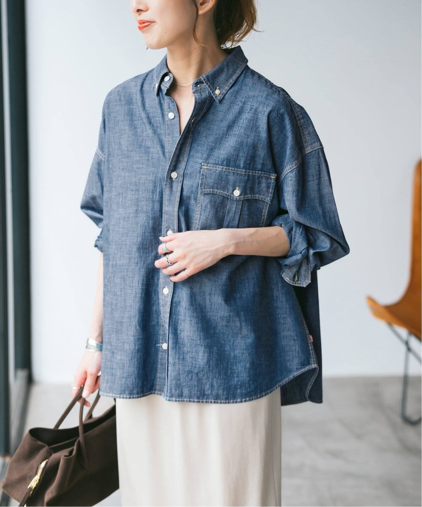 Spick & Span｜Levi's/リーバイス 別注SMU LS ZANDT CROPPED SHIRT