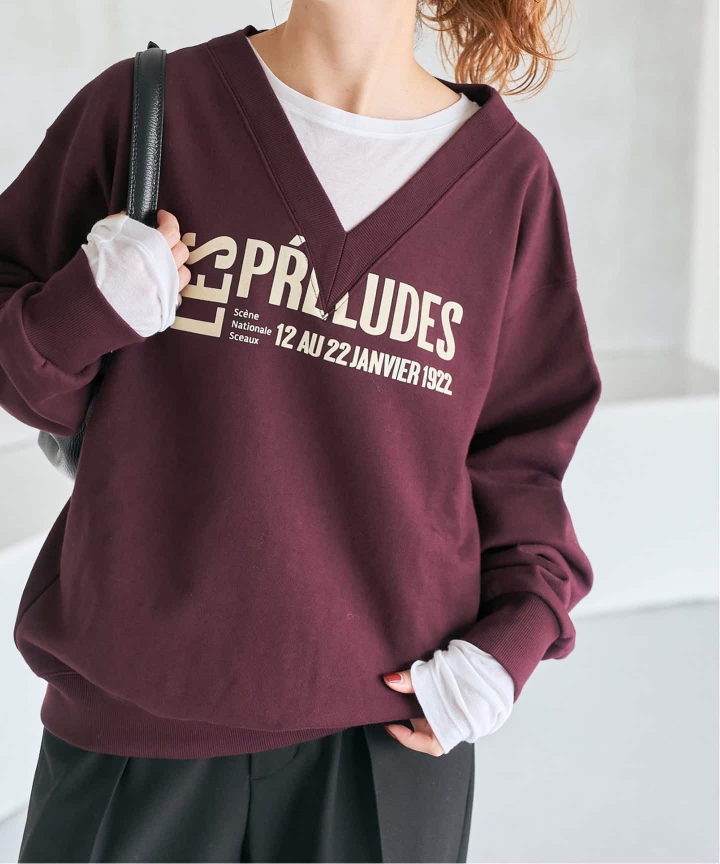 Spick & Span｜《追加》La Hutte / ラ ユット 別注Vネックスウェット