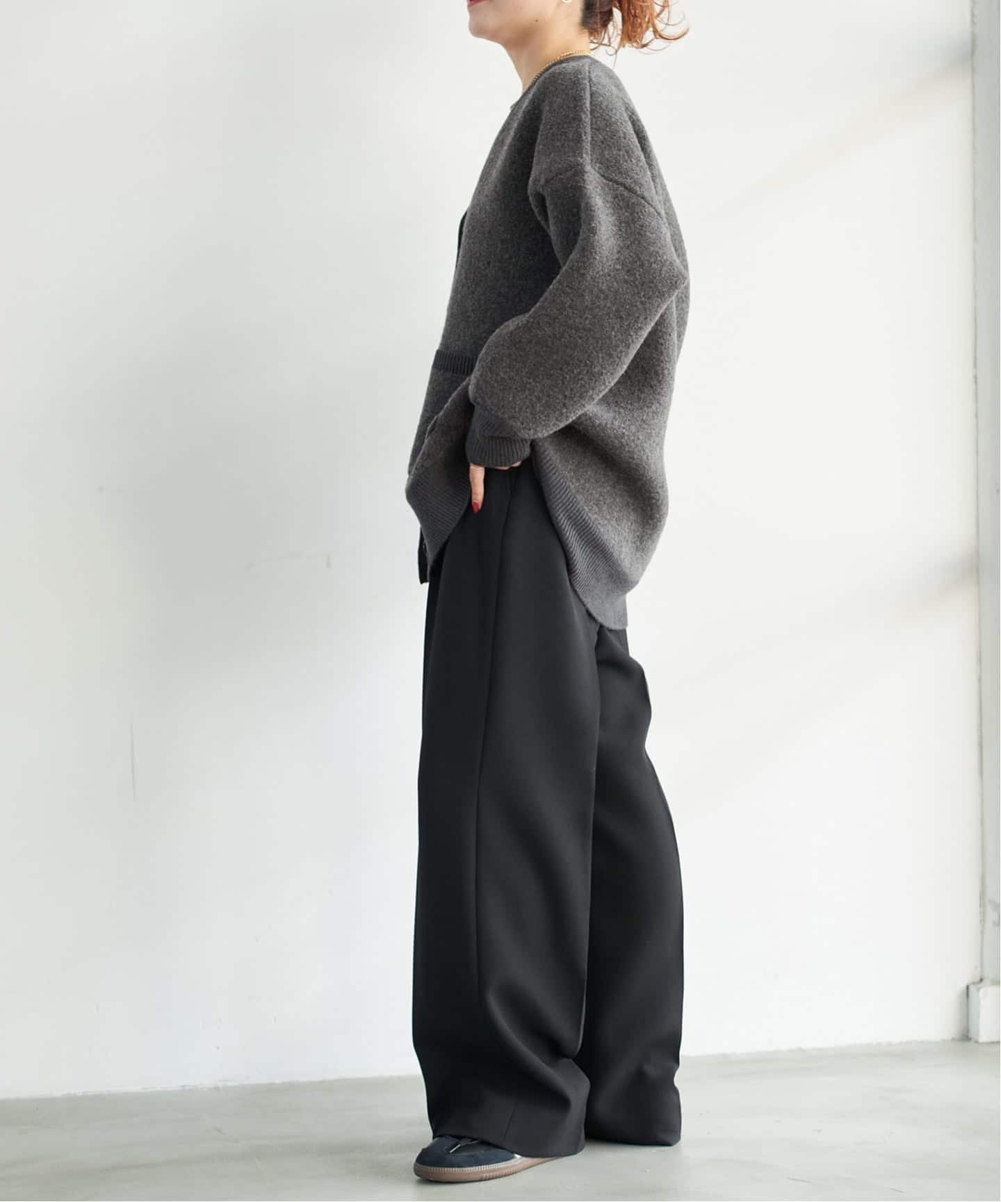 Spick & Span｜《追加》ブークレダブルフェイスカーディガン | Rakuten