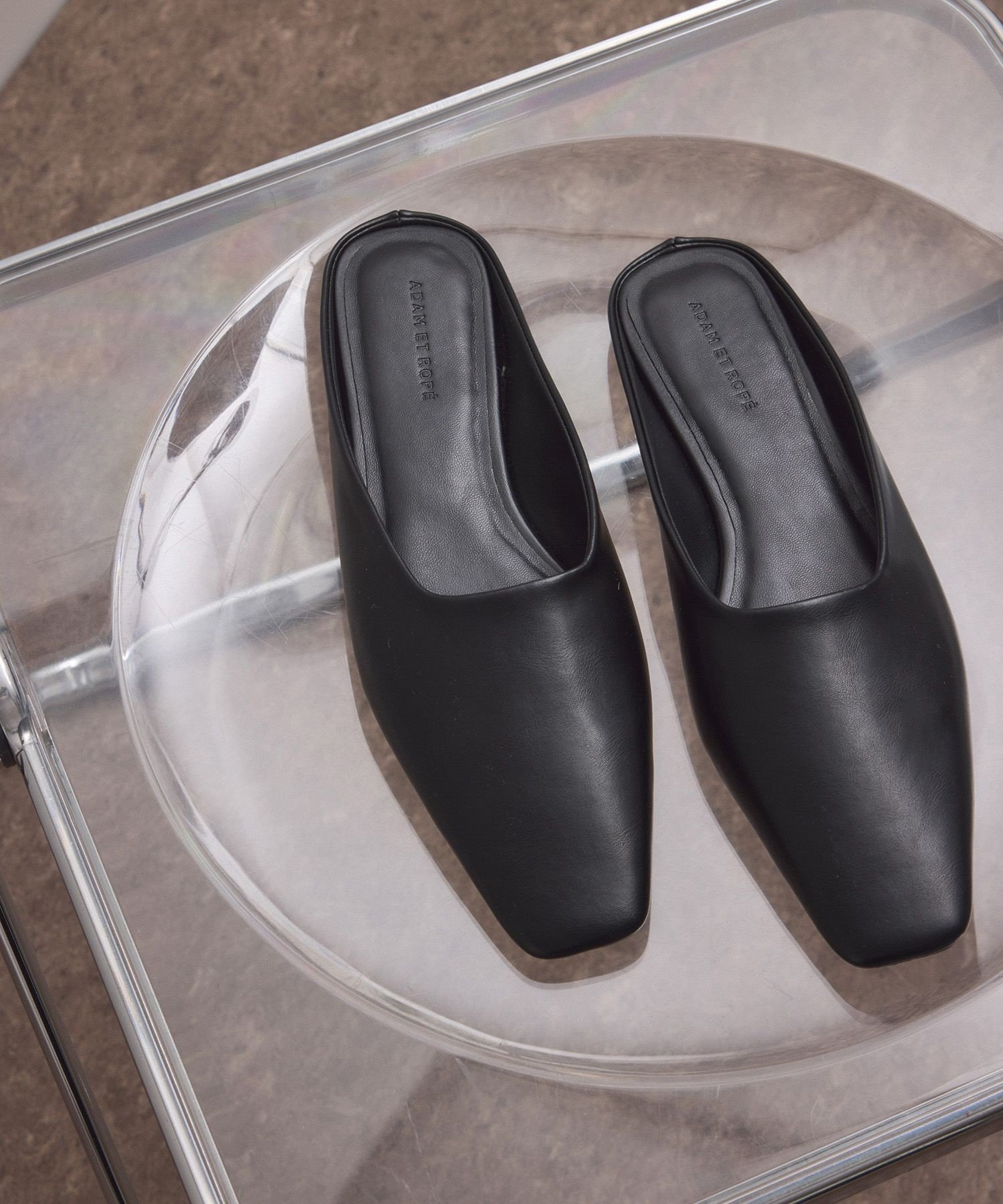 ADAM ET ROPE'｜フラットミュール | Rakuten Fashion(楽天ファッション