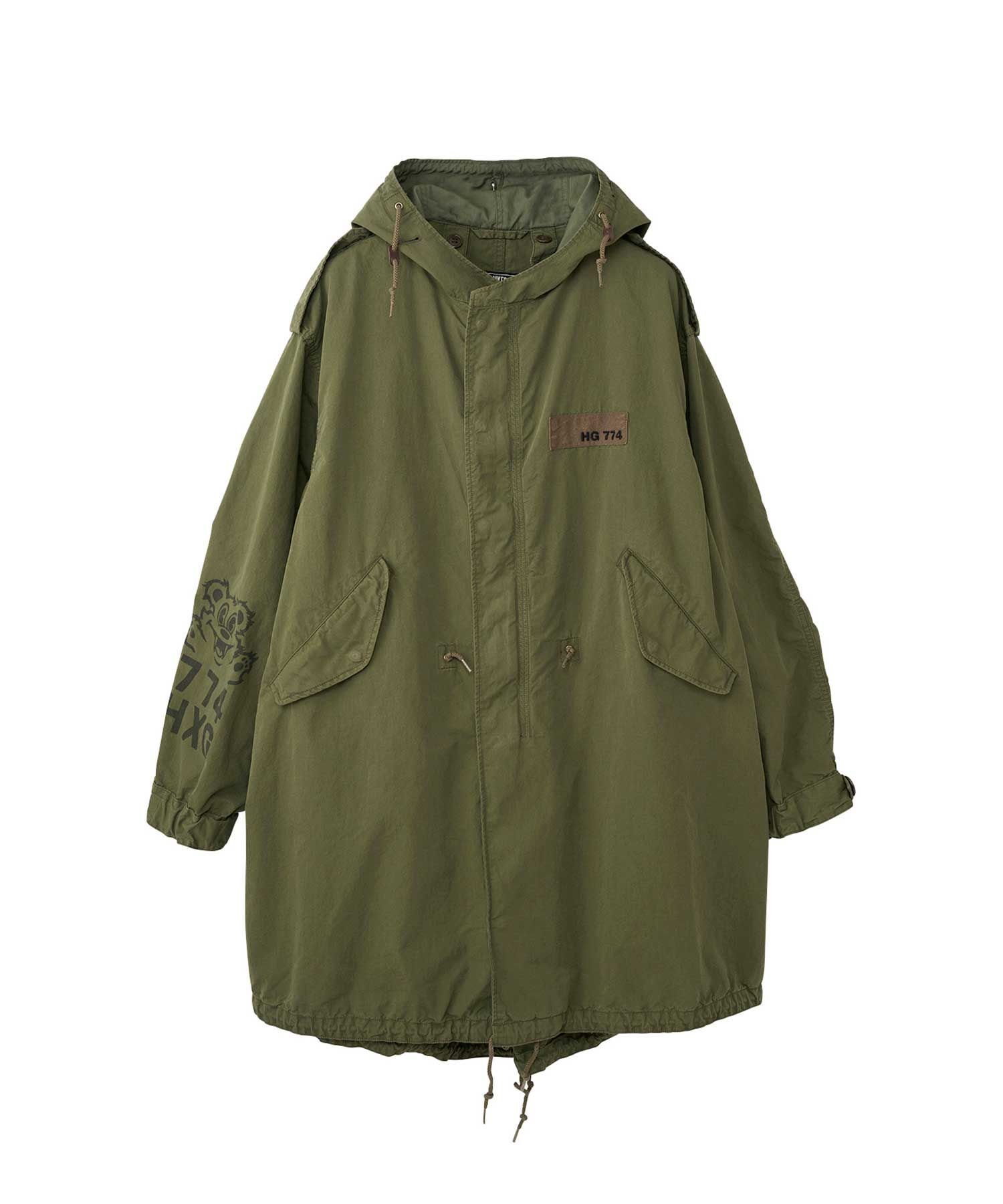 HYSTERIC GLAMOUR｜FIRE BEAR 774 M-51 モッズコート | Rakuten