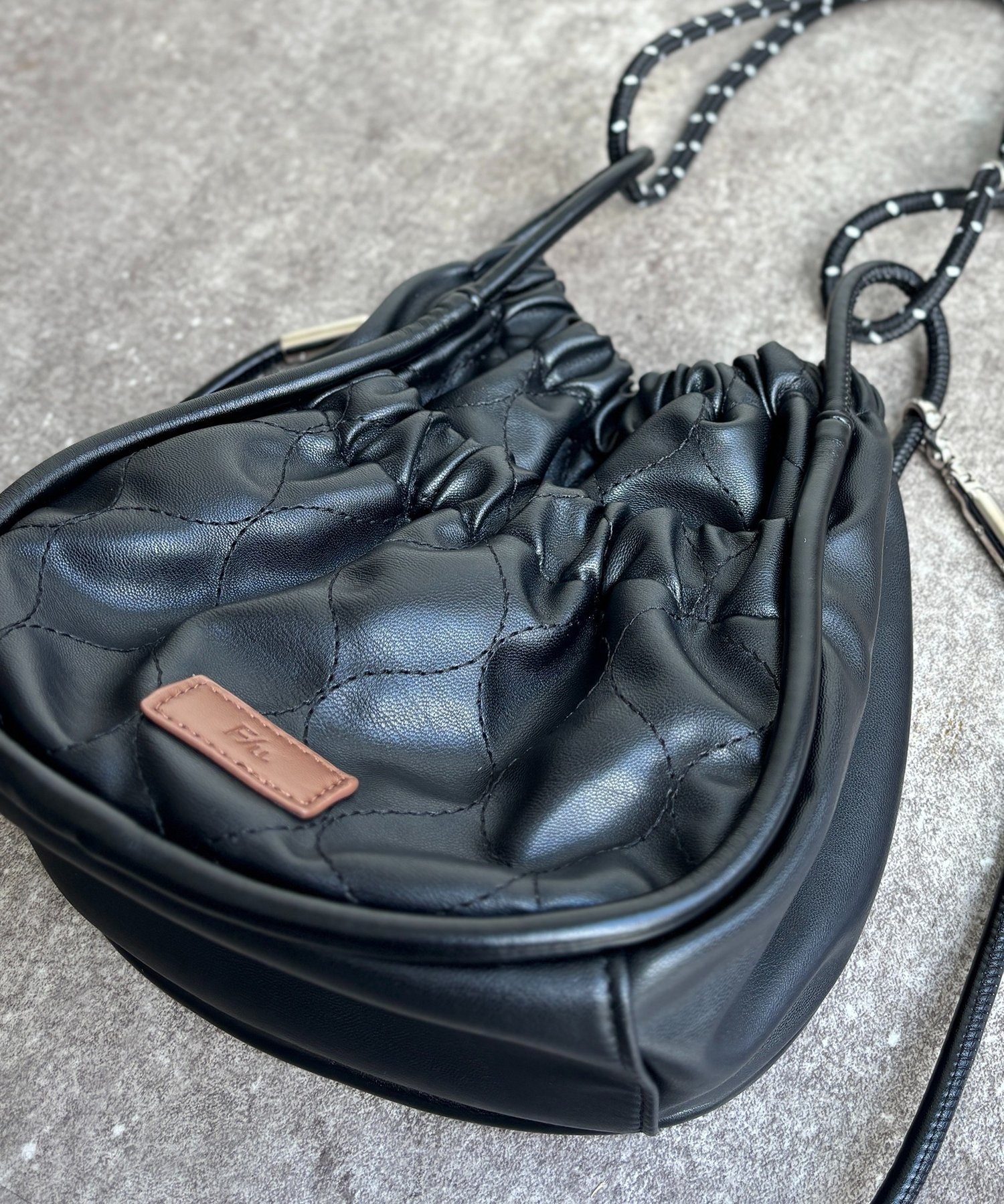 CPCM｜【FUKA's企画】PUパラコードギャザーミニショルダーバッグ