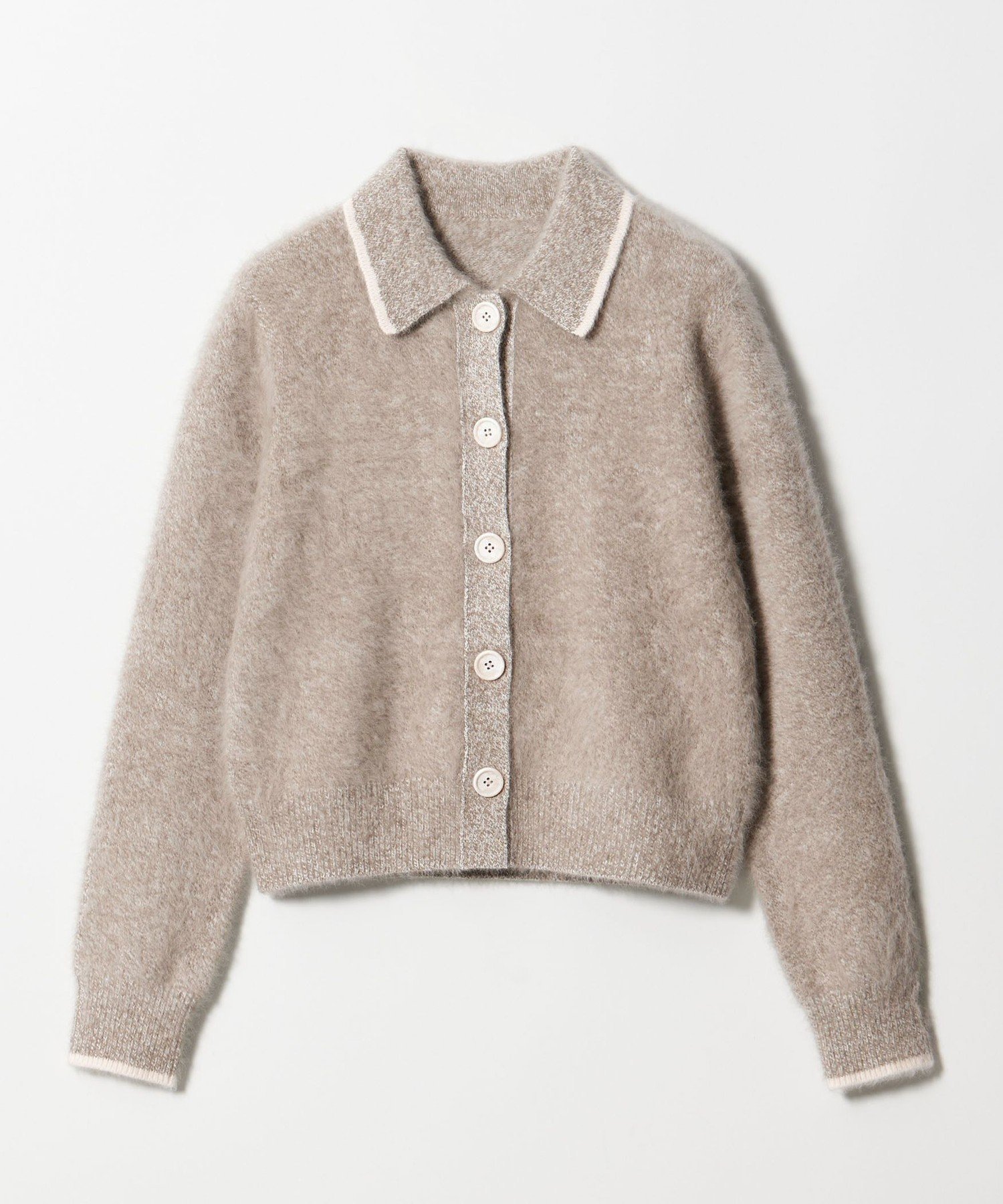 UNITED ARROWS｜フォックスカシミヤ ニットポロ カーディガン