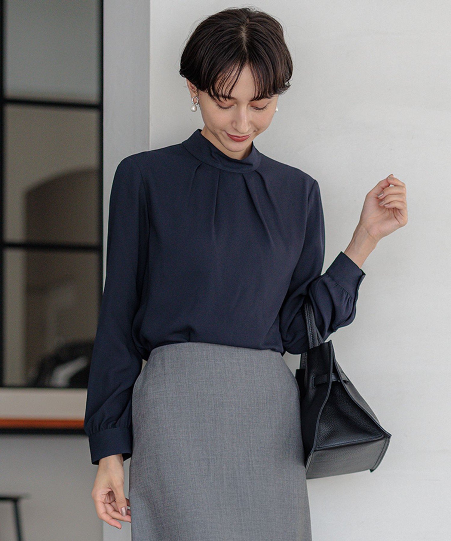 23区｜【吸水速乾/UVケア/防シワ性】バックサテンアムンゼン ボウタイ