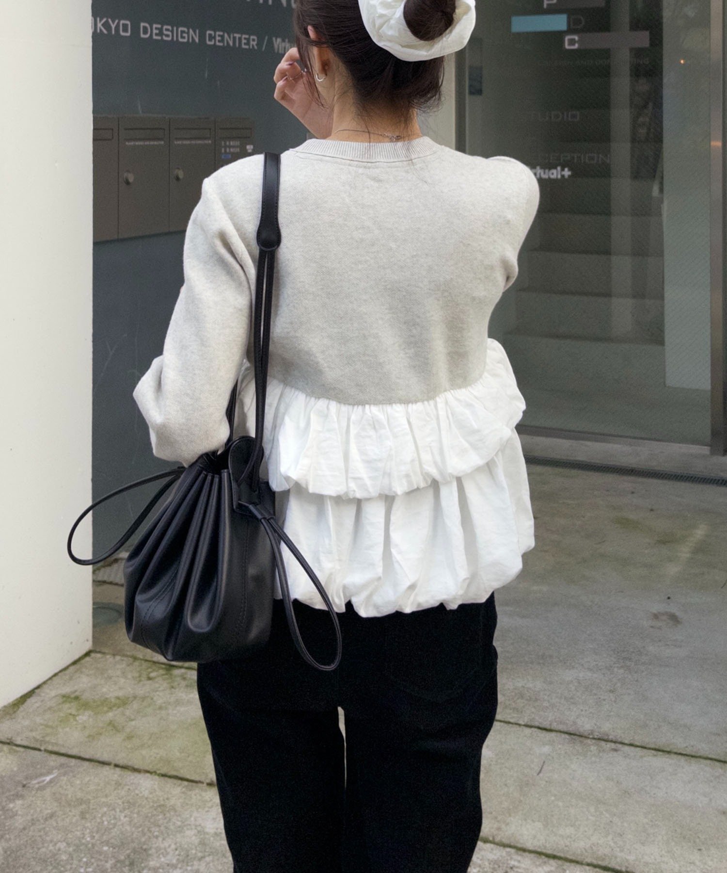 CAPRICIEUX LE'MAGE｜バルーンティアードプルオーバー | Rakuten