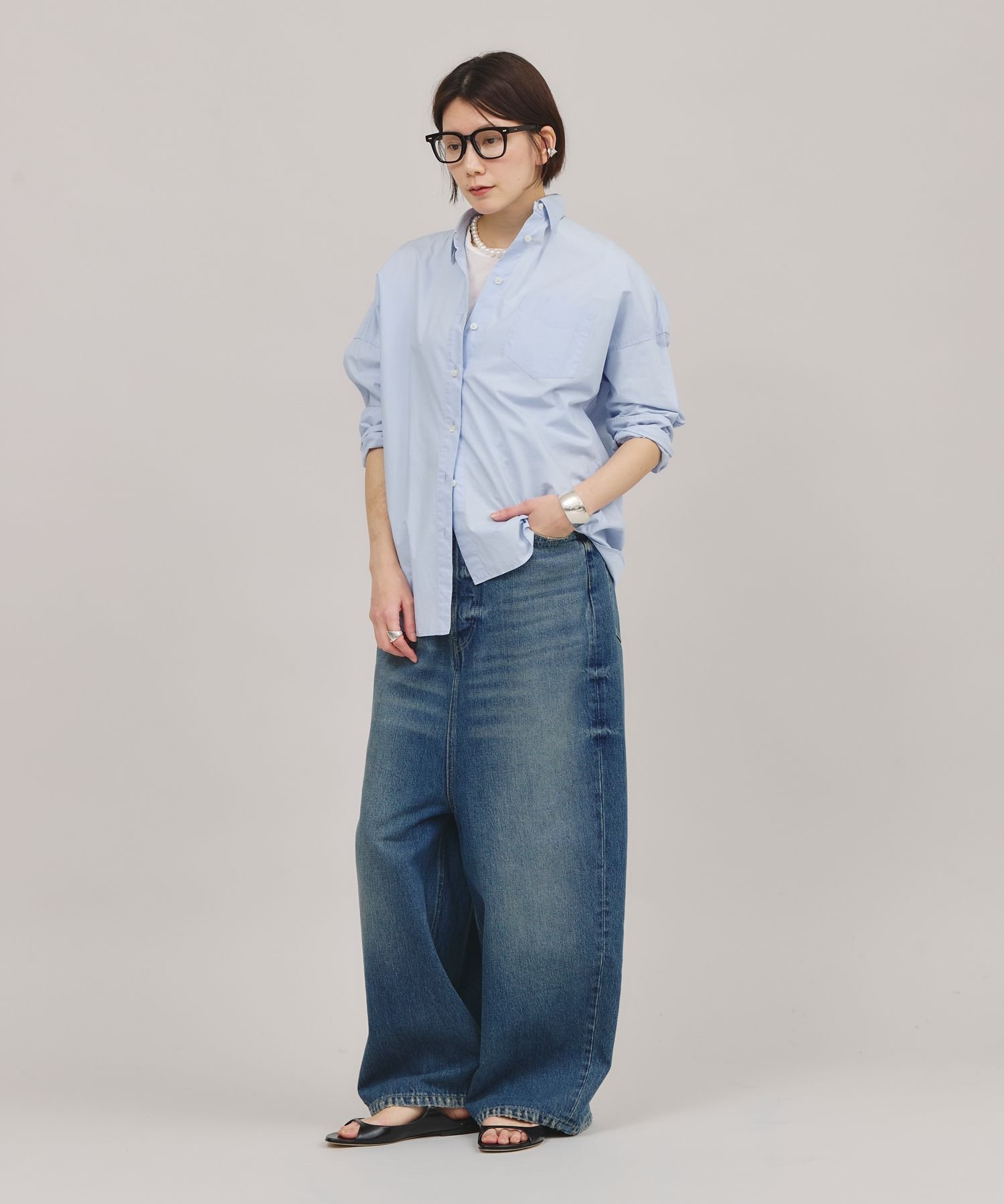 Curensology ＜＆RC＞ビッグシャツ美品 Curensology｜<&RC>ビッグシャツ | Rakuten Fashion(楽天ファッション