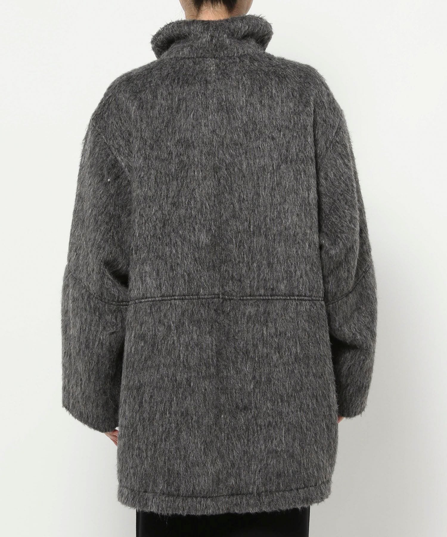 LOWRYS FARM｜シャギースタンドコート | Rakuten Fashion(楽天