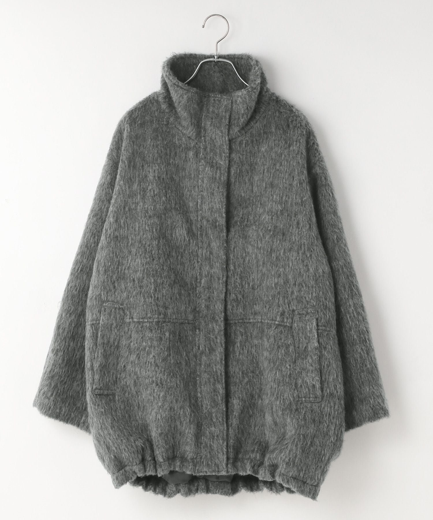 LOWRYS FARM｜シャギースタンドコート | Rakuten Fashion(楽天