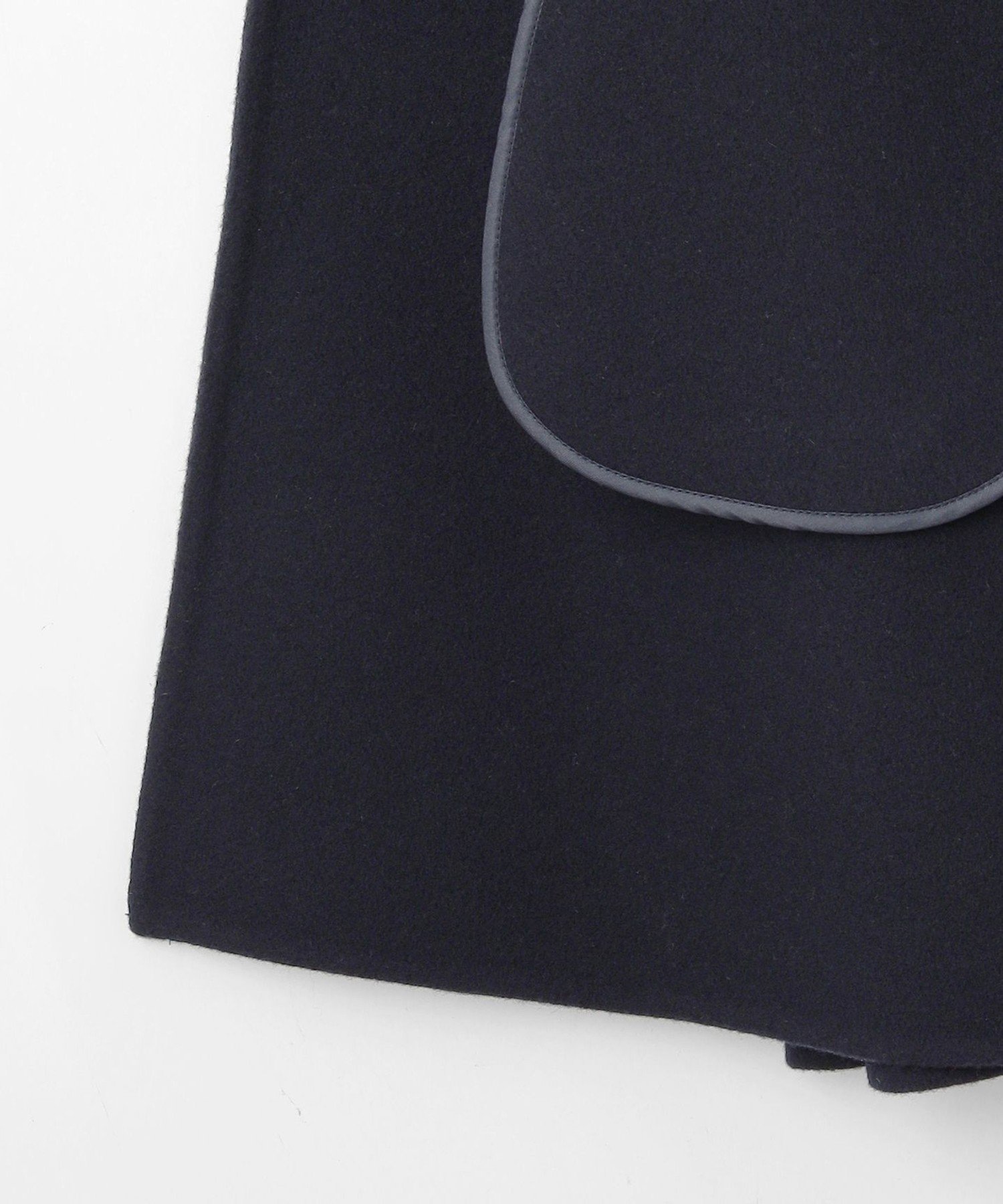 Newans｜セーラーカラーダブルフェイスケープコート | Rakuten Fashion