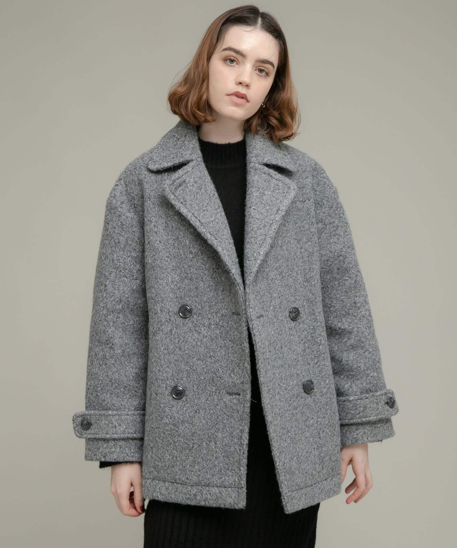 Sonny Label｜ウールライクカーリーシャギーコクーンコート | Rakuten