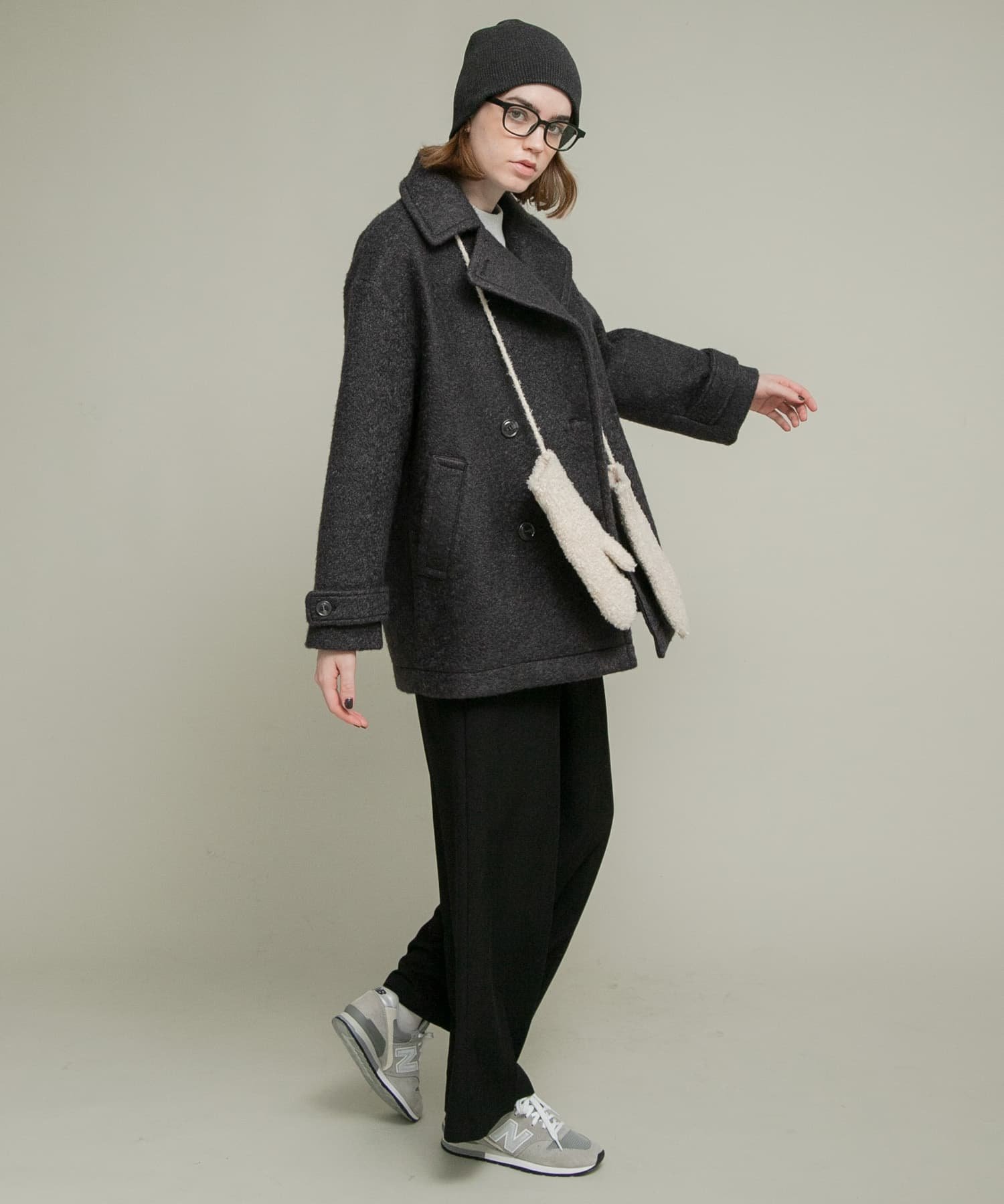 Sonny Label｜ウールライクカーリーシャギーコクーンコート | Rakuten