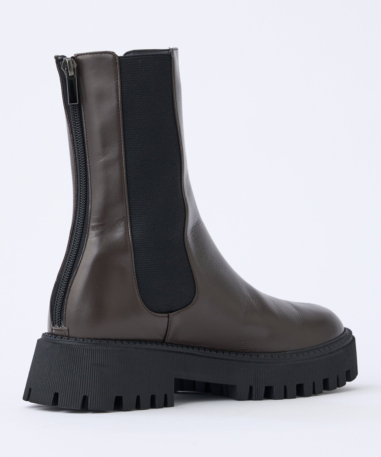 Whim Gazette｜【THE PAUSE】レザーサイドゴアブーツ | Rakuten