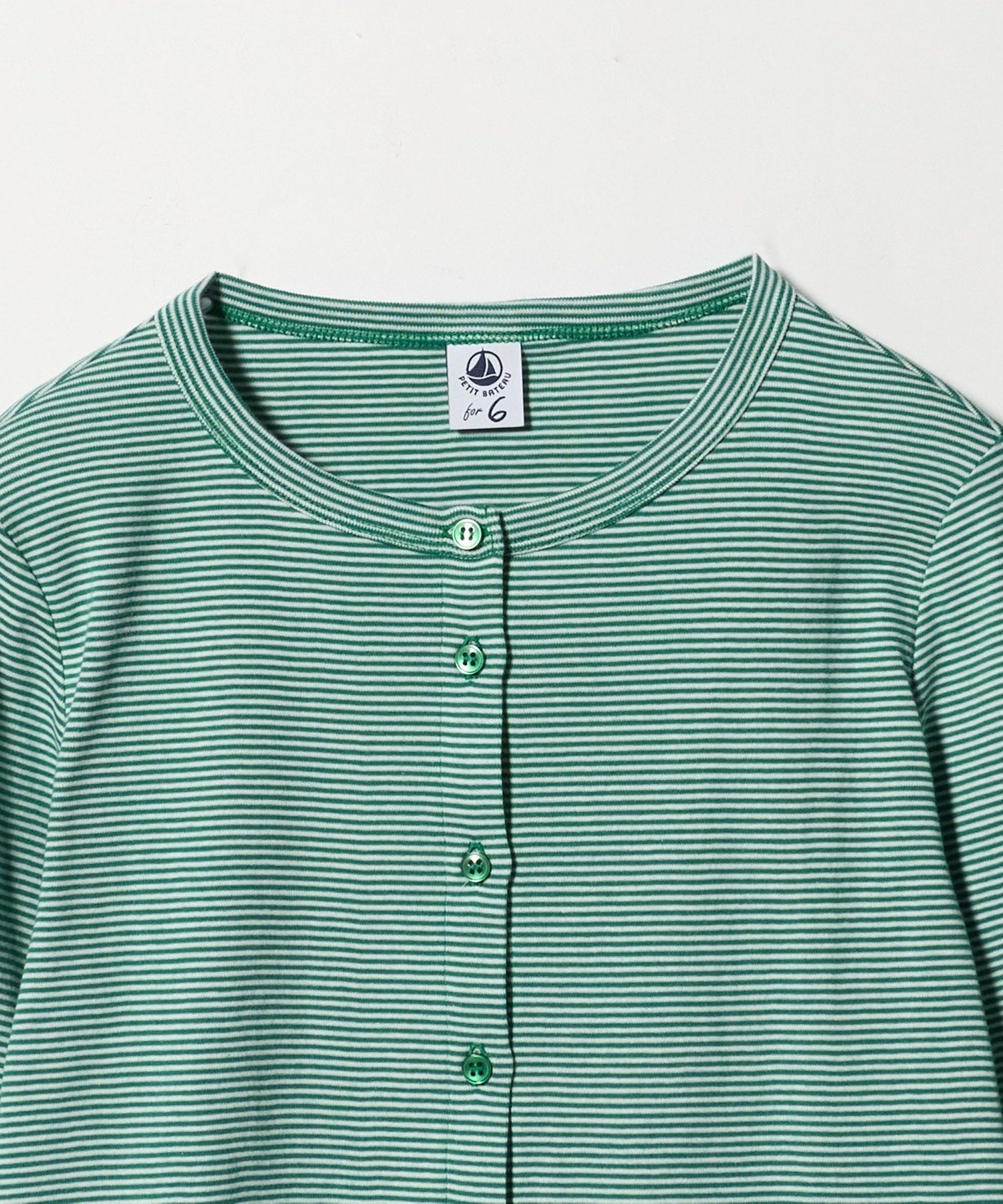 PETIT BATEAU for 6 カーディガン プチバトー roku ロク BEAUTY&YOUTH UNITED ARROWS｜【別注】<PETIT BATEAU for 6>CARDIGAN