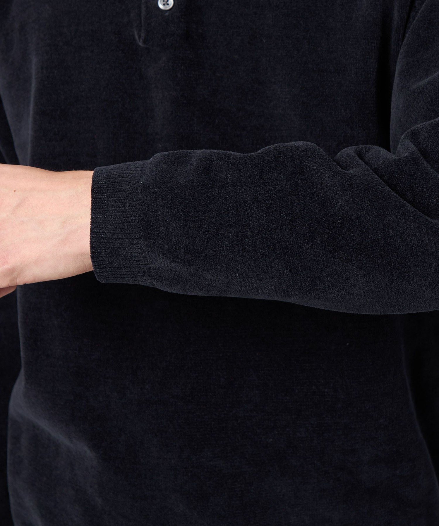 ＜Steven Alan＞ 3B コットン ニット ポロシャツ　2025 STEVEN ALAN（スティーブンアラン） セーター ニット CTN/CA 2B ニット