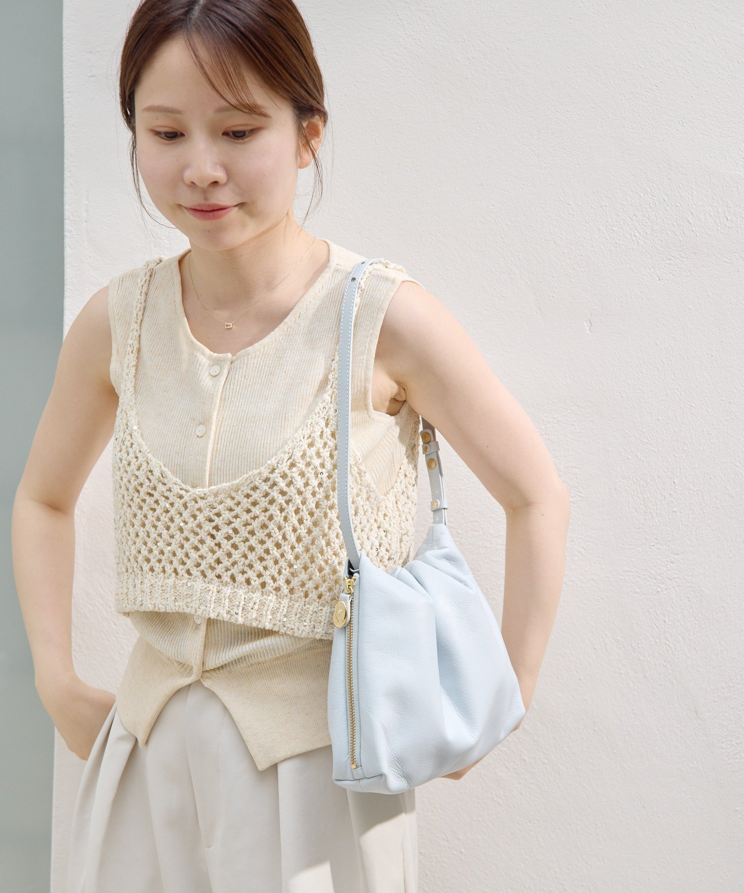 gemeil｜【累計販売1万本突破】レザーワンハンドルバッグ (CE-1014