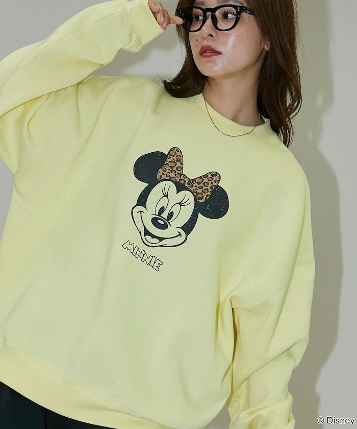 FREAK'S STORE｜別注 MINNIE MOUSE GRAPHIC SWEAT /ディズニー ミニー