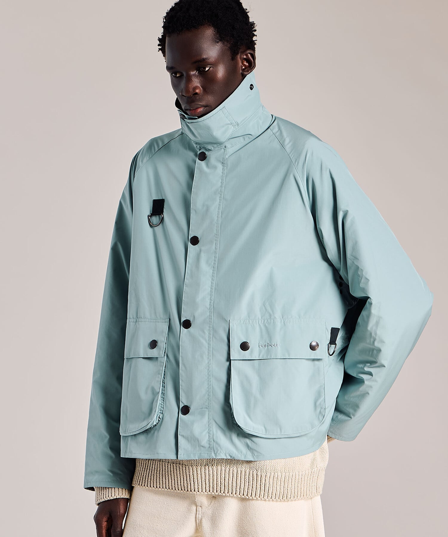 マ*ン様 別注BLYTH EXCLUSIVE ナイロンジャケット　バブアー　Mサ Barbour | 〈別注〉BLYTH CHECK MEN