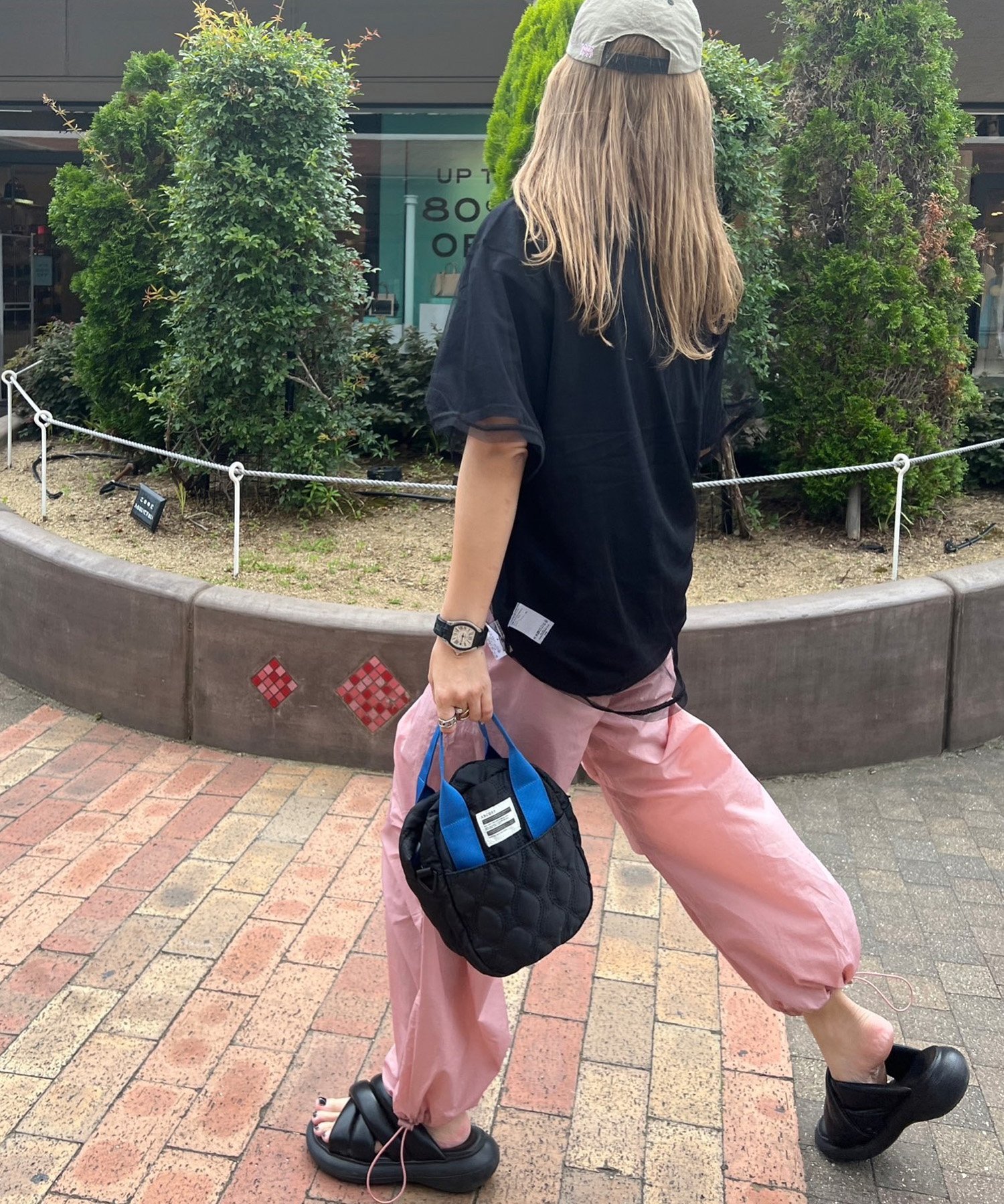 DEVICE｜ユニークタグ ナイロン ミニショルダーバッグ ノームコア