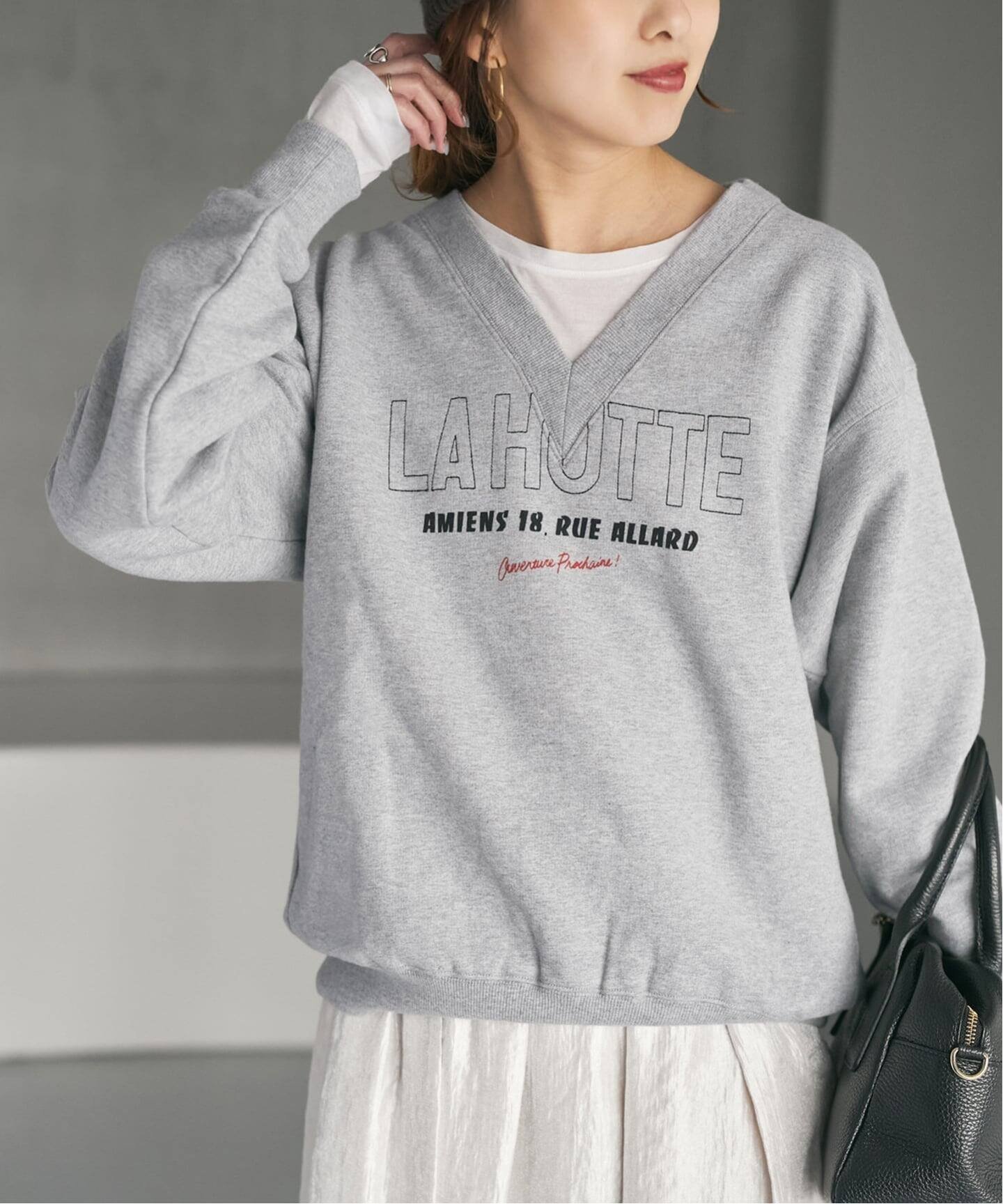 Spick & Span｜《追加2》La Hutte / ラ ユット 別注Vネックスウェット