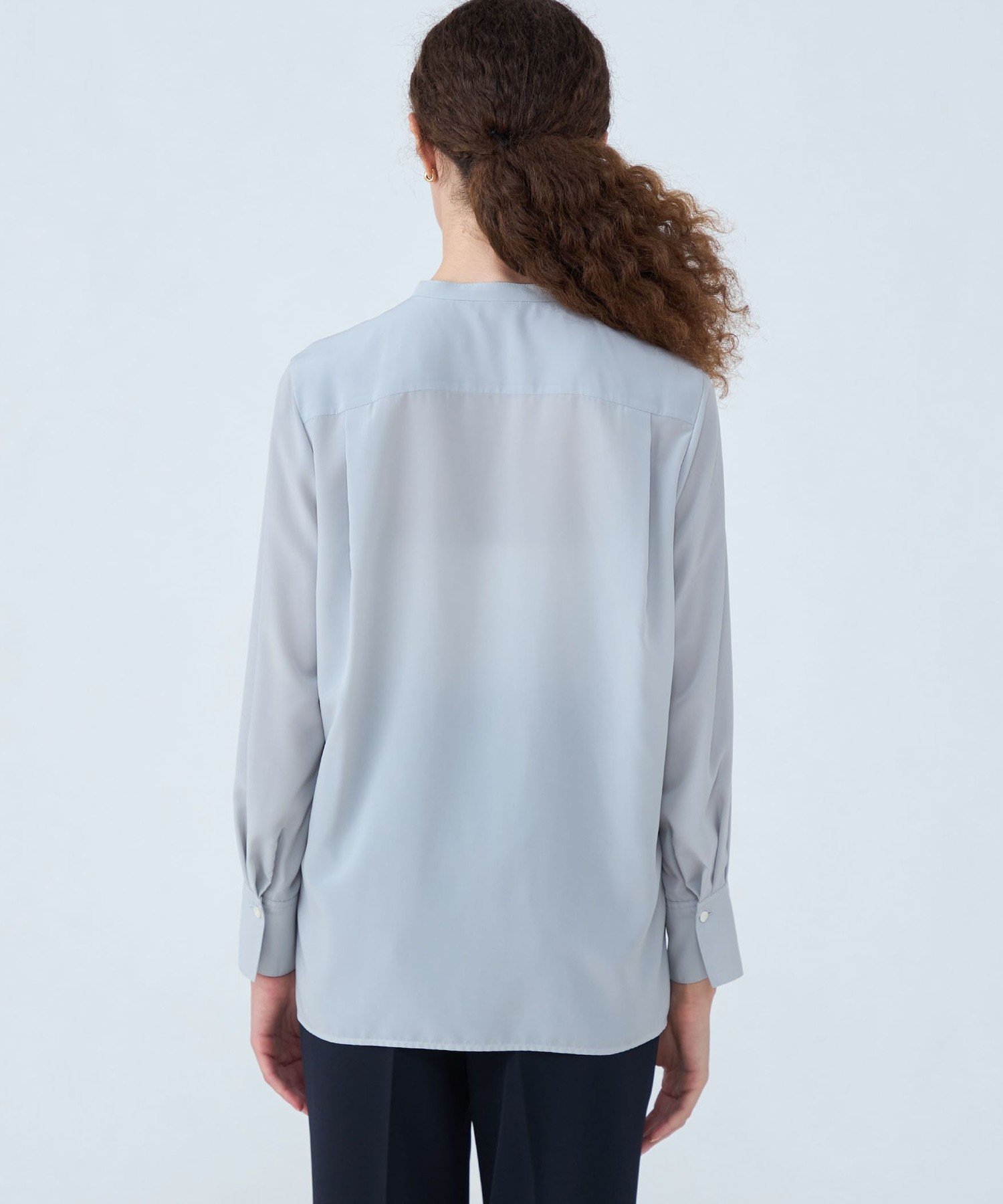 TOMORROWLAND｜クリアデシン ボウタイブラウス | Rakuten Fashion(楽天