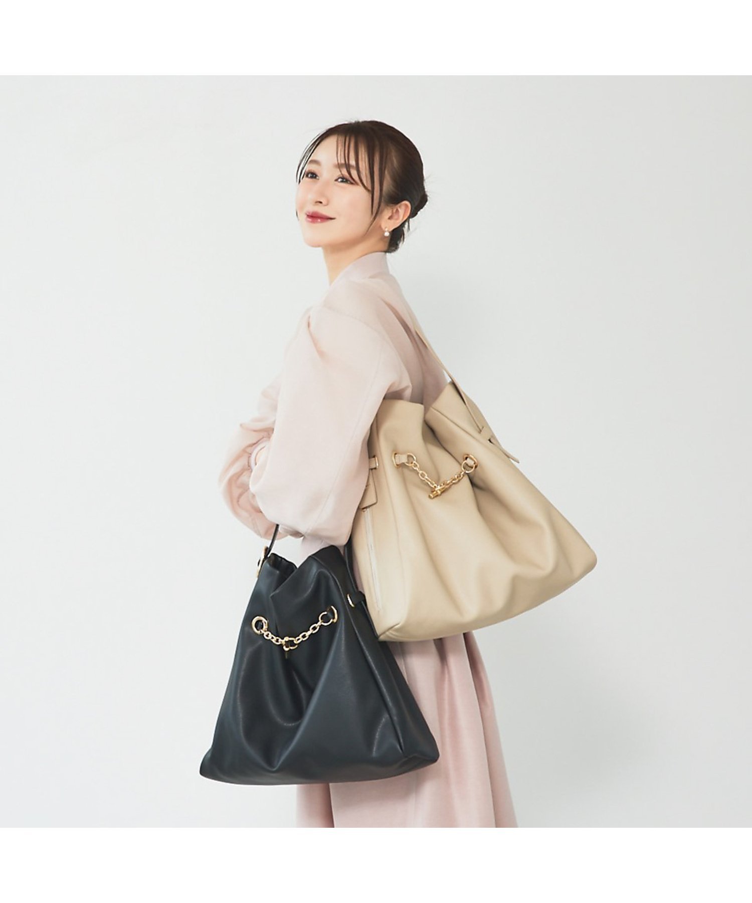 LOWELL Things｜【千葉由佳さん】コラボ HOBOトートバッグ | Rakuten