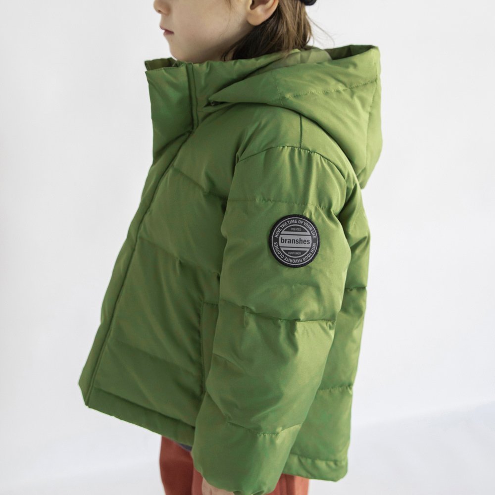 ブランシェス｜【はっ水/フード取り外し可】ダウンジャケット