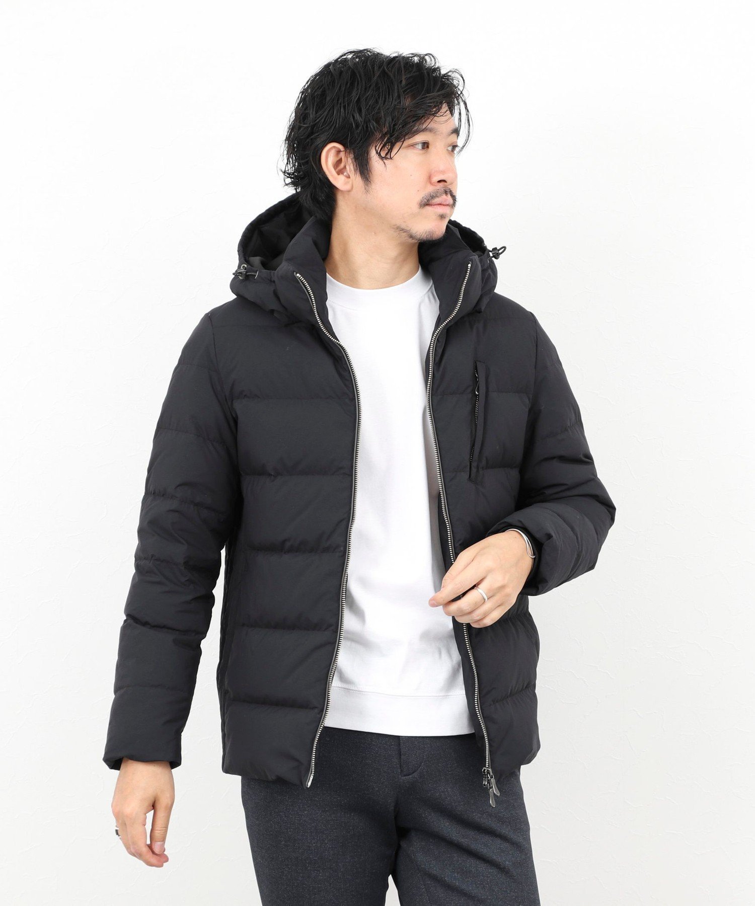 NOLLEY'S｜【komatsu/小松マテーレ】《ダントツ撥水》ダウンジャケット