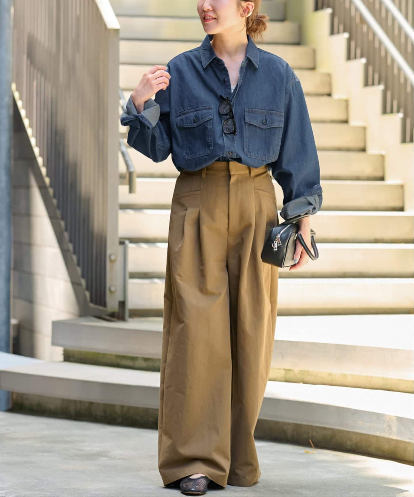 JOURNAL STANDARD relume｜《追加3》9oz デニムワークシャツ | Rakuten