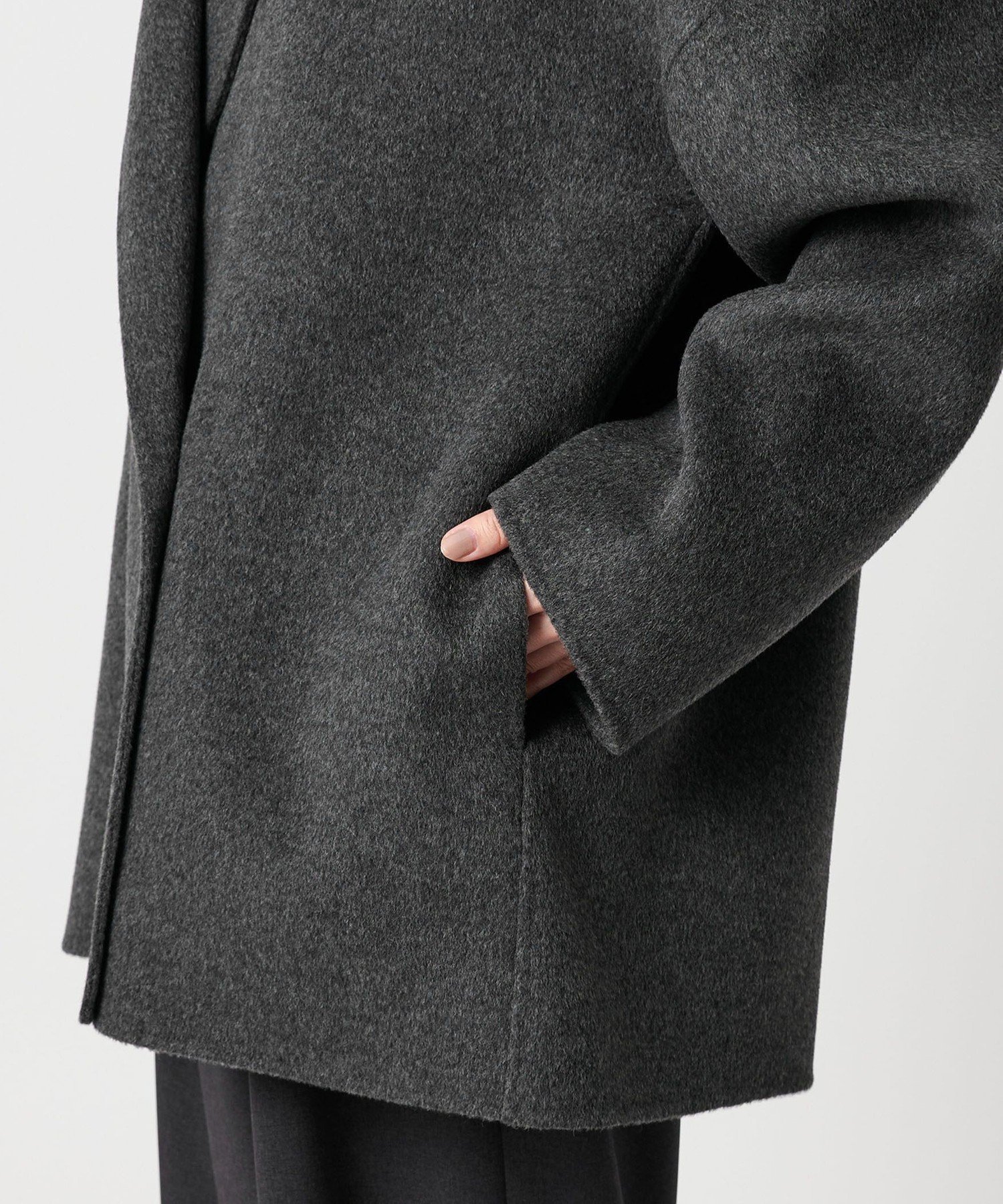 ＜MARW UNITED ARROWS＞リバー ミドル丈 コート UNITED ARROWS｜<MARW UNITED ARROWS>リバー ミドル丈 コート