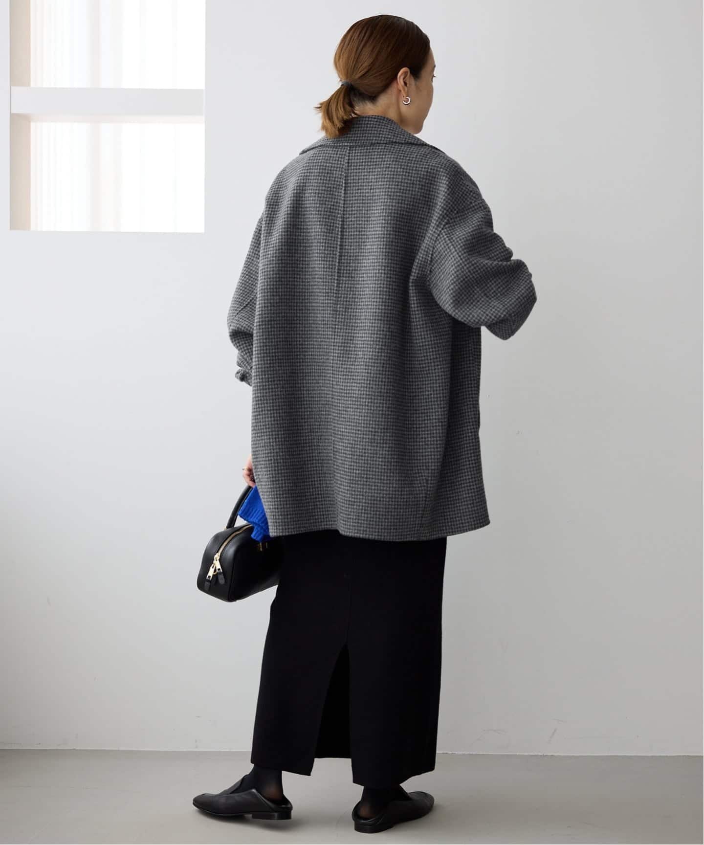 SLOBE IENA｜souple wool ダブルフェイスミドルコート | Rakuten