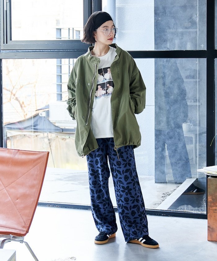 FREAK'S STORE｜M-65 フェード加工 ショートモッズコート/スプリング