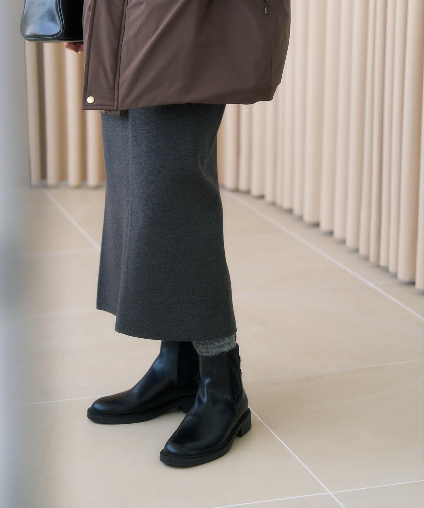 LE TALON｜モールドストレッチショートブーツ | Rakuten Fashion(楽天