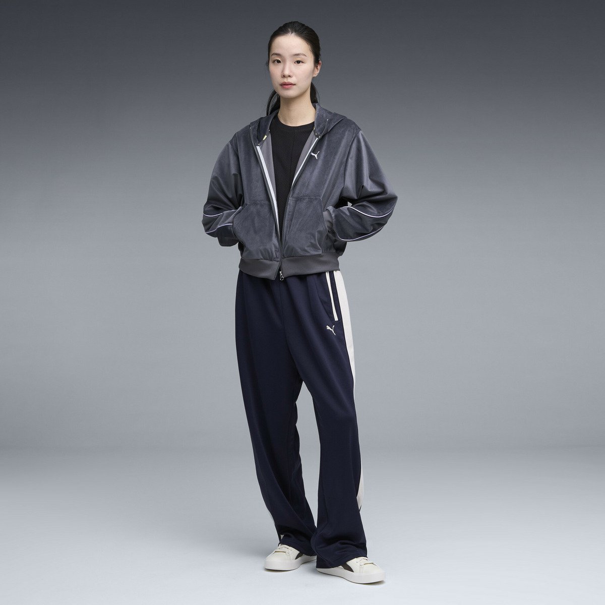 PUMA｜ウィメンズ CORE HERITAGE ベロア ジャケット | Rakuten Fashion