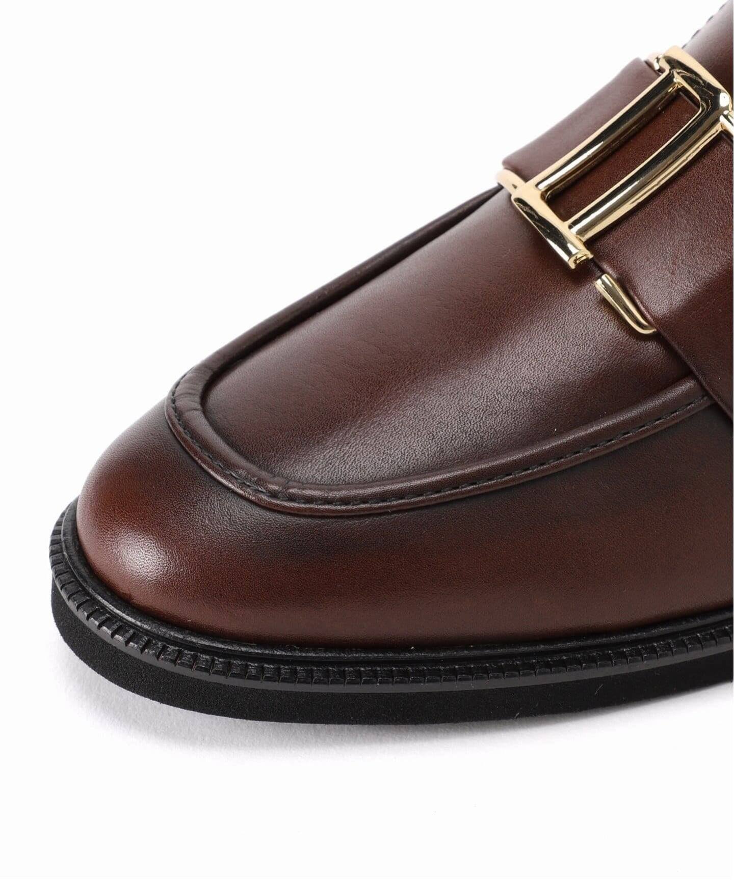 LE TALON｜《追加》レザーメタルモチーフローファー | Rakuten Fashion