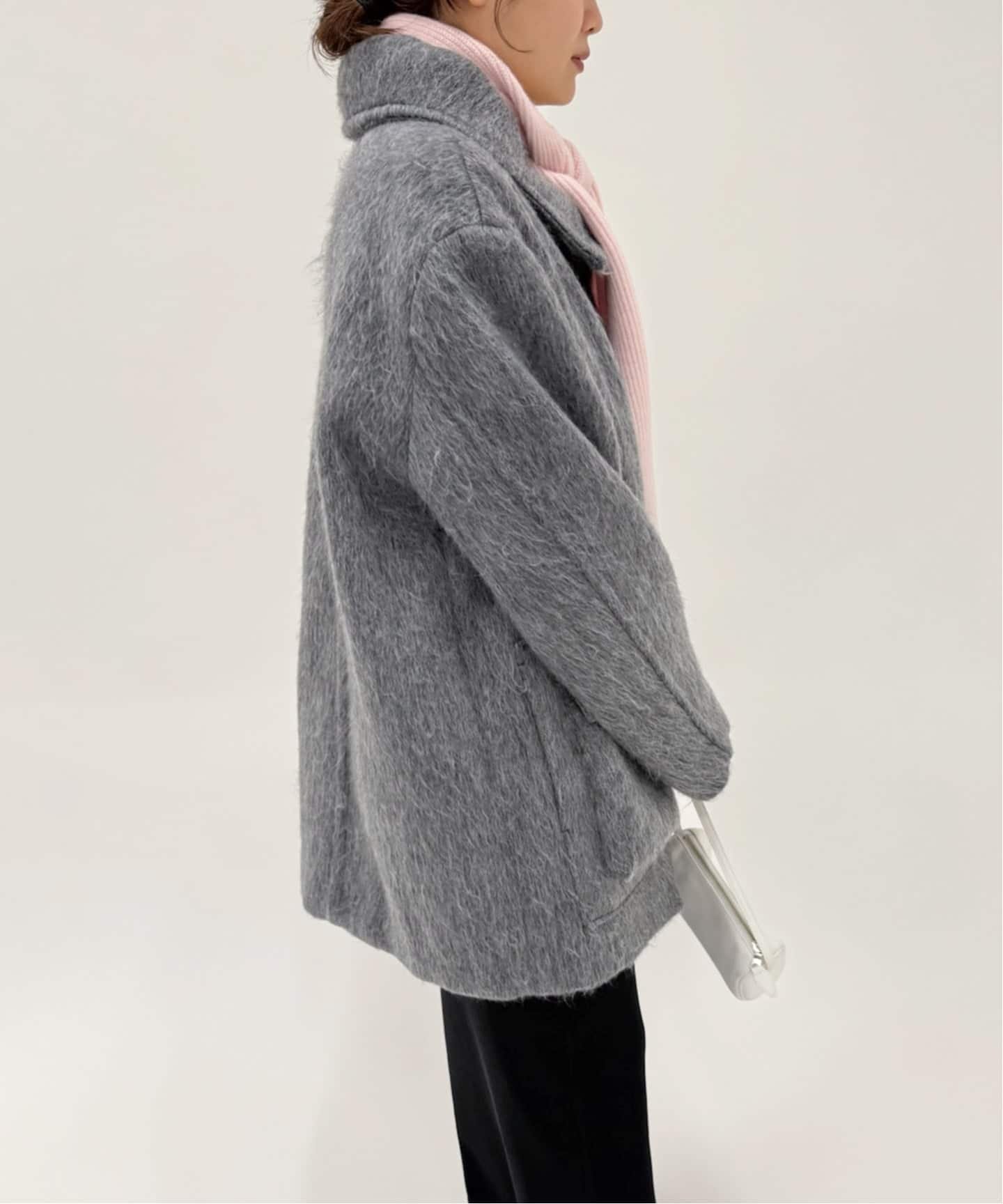 EDIT.FOR LULU｜【Hella/ヘラ】wool shaggy coat | Rakuten Fashion