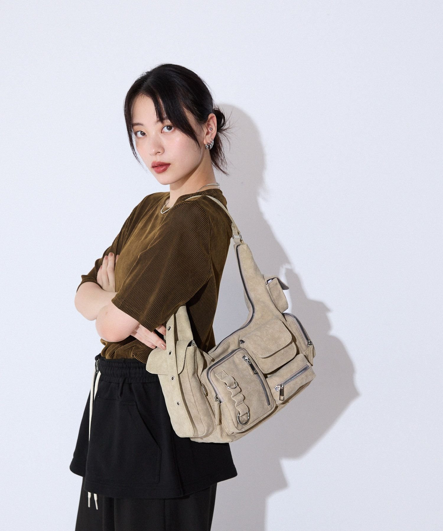 JEANASIS｜マルチポケットワンショルダーBAG | Rakuten Fashion(楽天