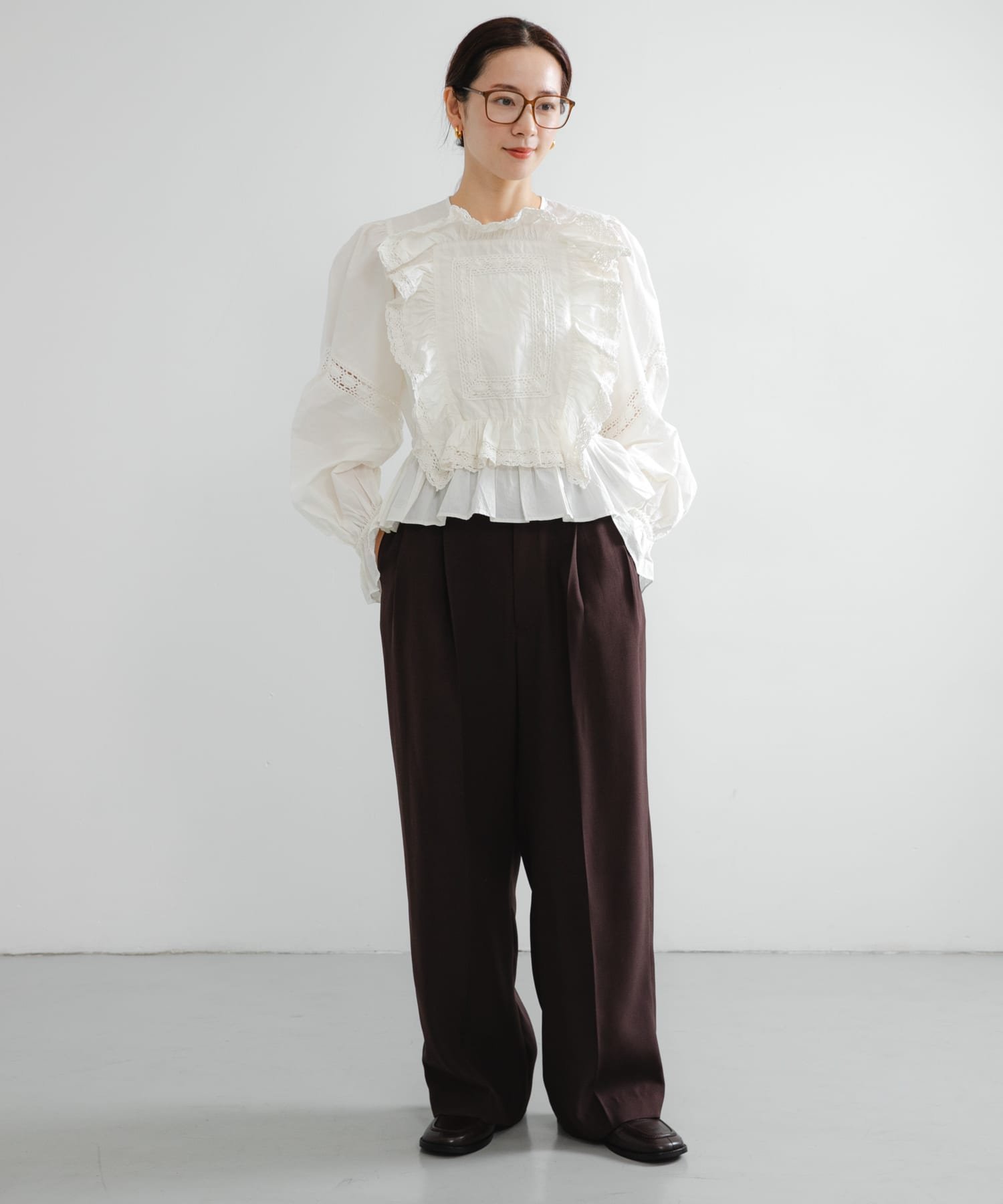 URBAN RESEARCH｜crinkle crinkle crinkle pillow case blouse